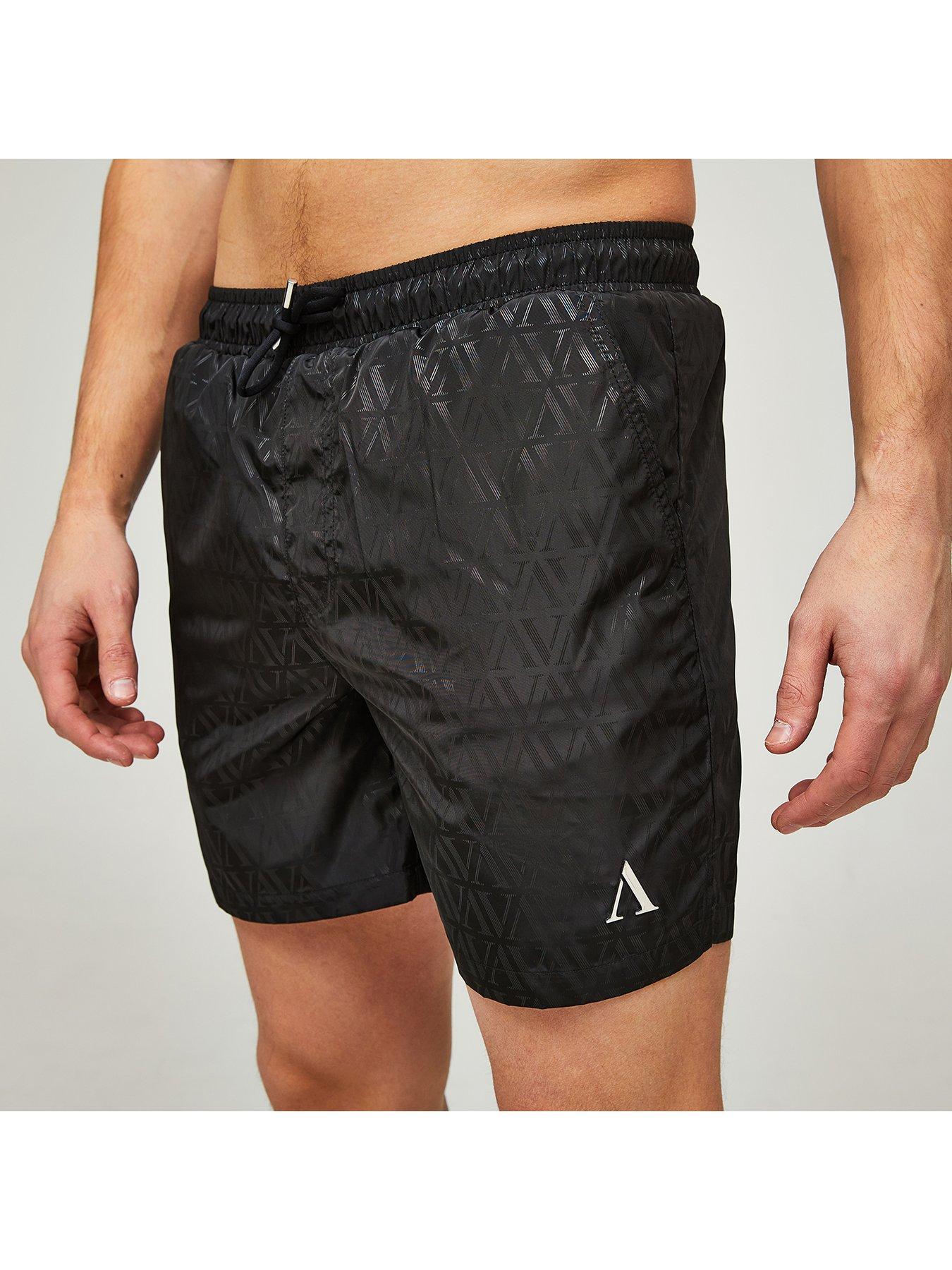 Image 4 of 5 of Alessandro Zavetti Lorellino 2.0 Monogram Swim Short - Blue