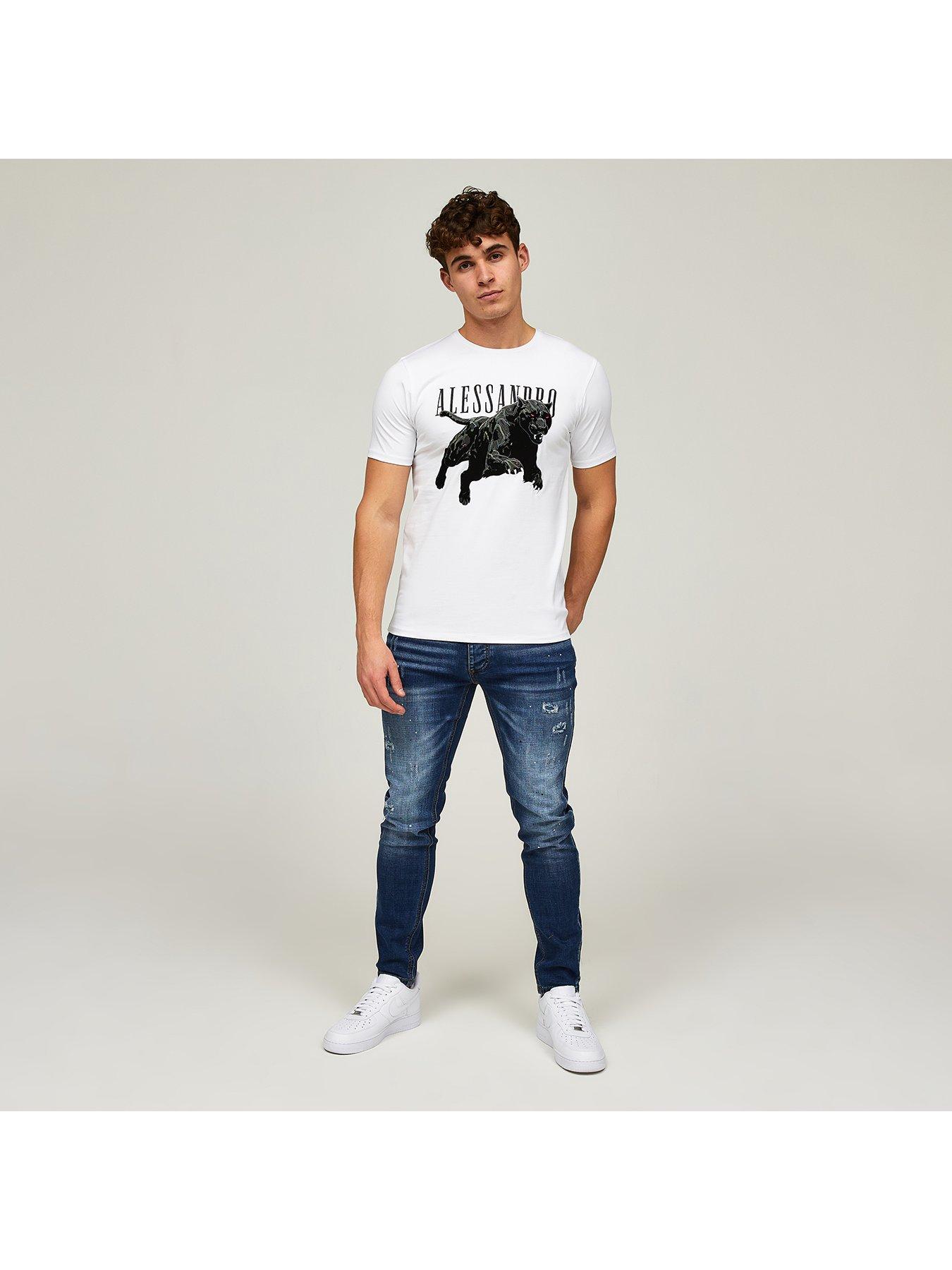 Alessandro Zavetti Apollo 002 Slim Fit Jeans Indigo Very