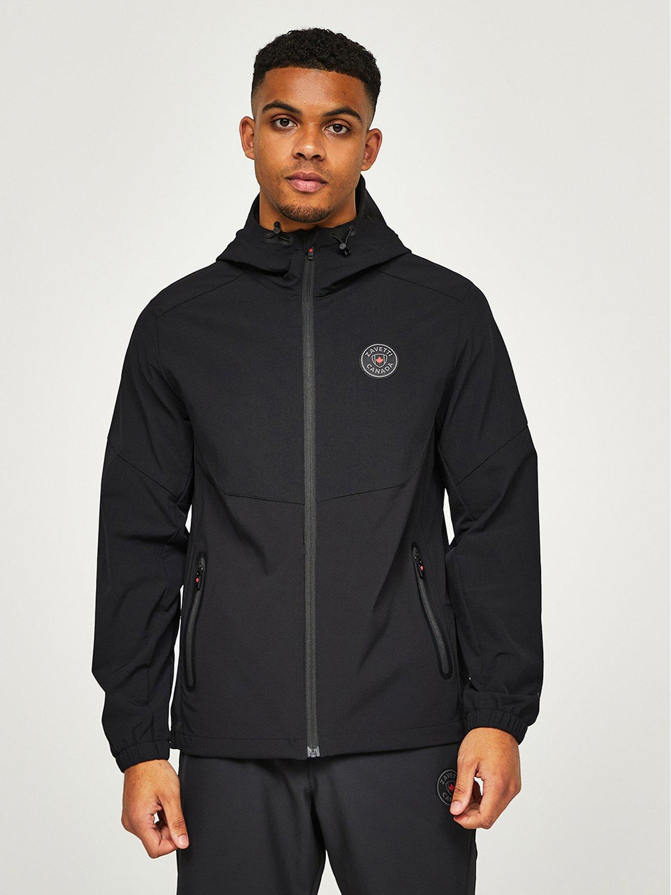 undefined Vellatori Woven Lightweight Jacket - Black