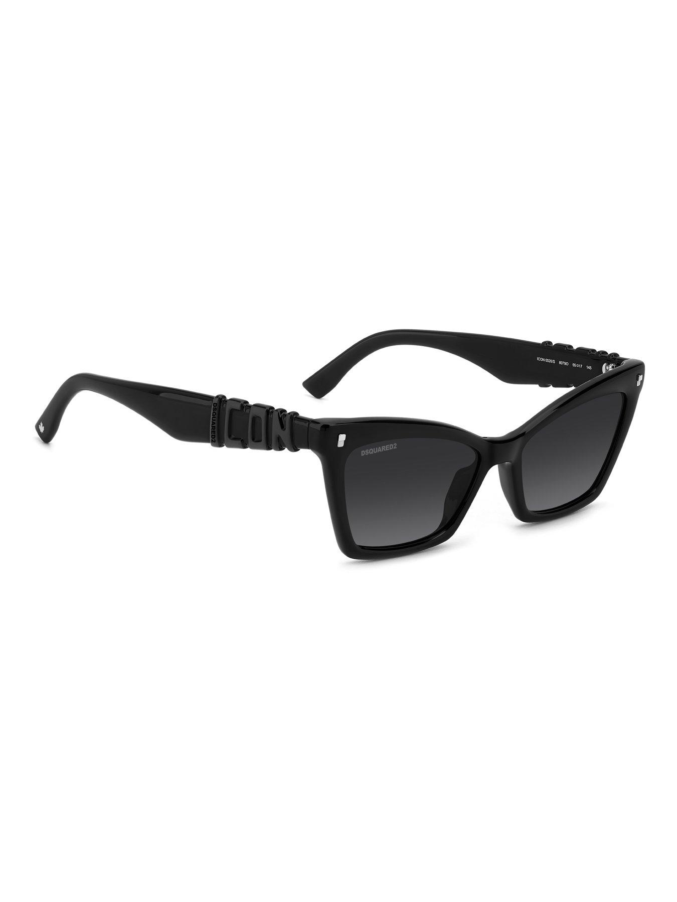Image 4 of 4 of Dsquared2 Icon 0026/S Cellulose Sunglasses - Black