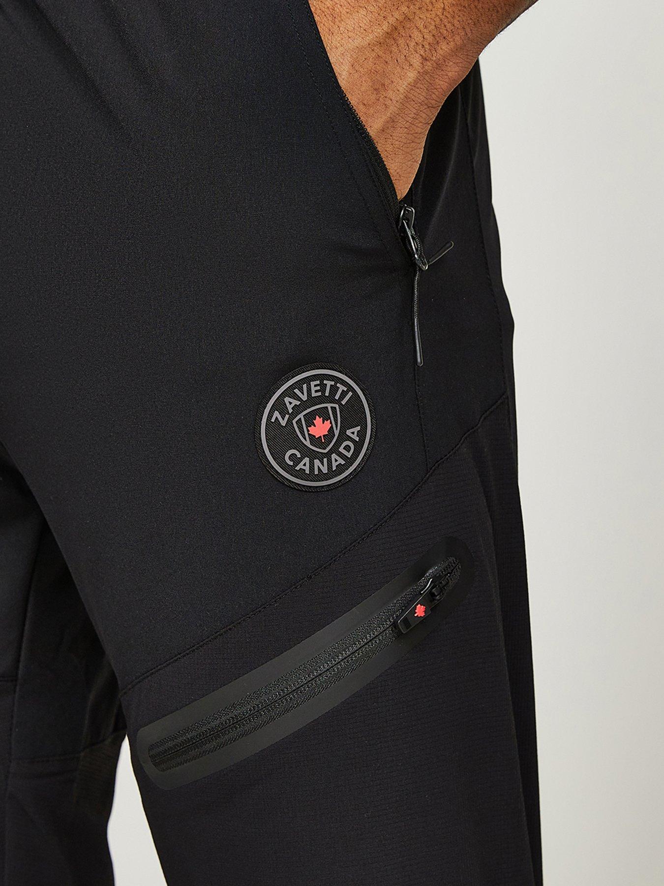 Image 6 of 6 of Zavetti Canada Zidero Woven Trousers- Black