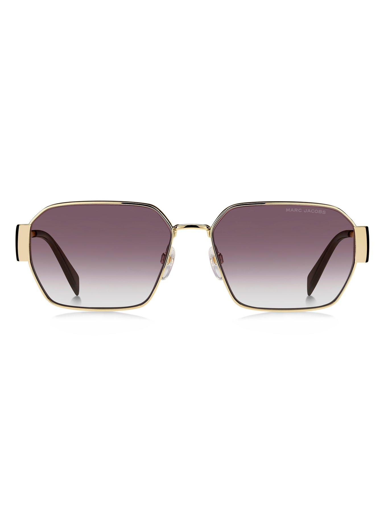 Image 2 of 4 of MARC JACOBS 805/S Metal Round Metal Sunglasses - Gold