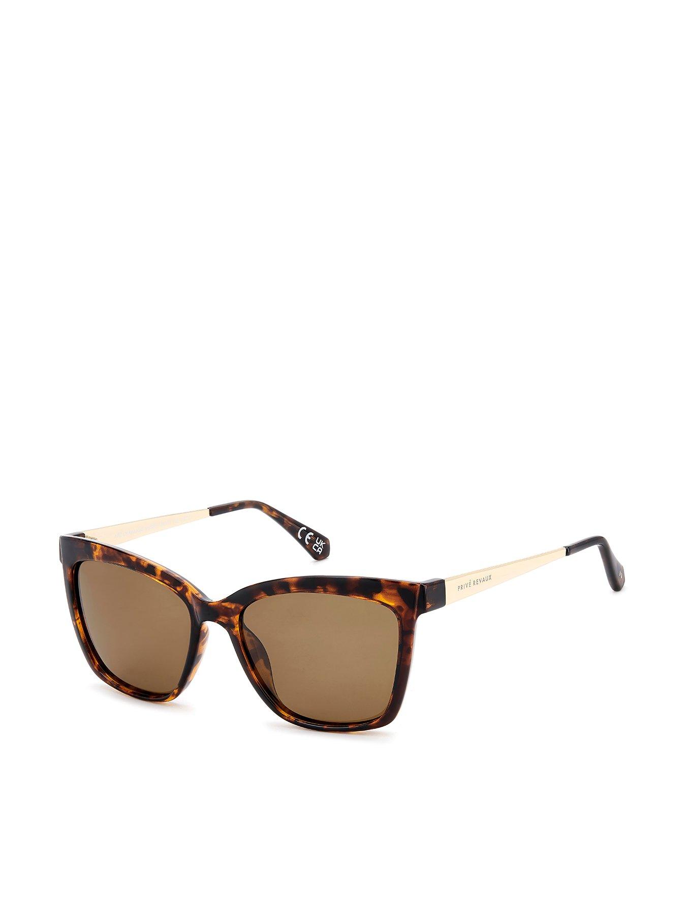undefined Art Crawl/g/s Metal Sunglasses - Brown