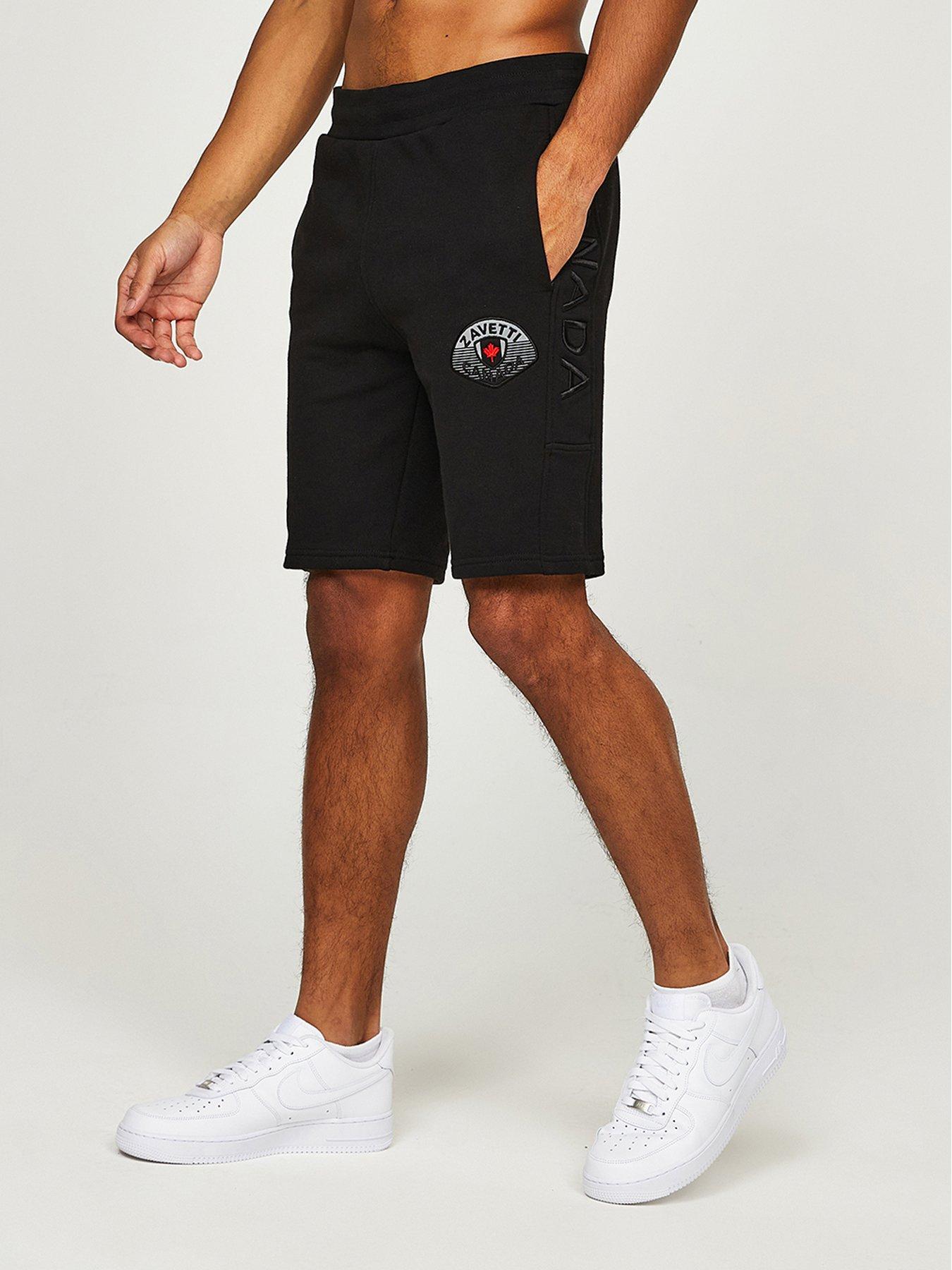 undefined Botticini Reflective Sweat Shorts - Black
