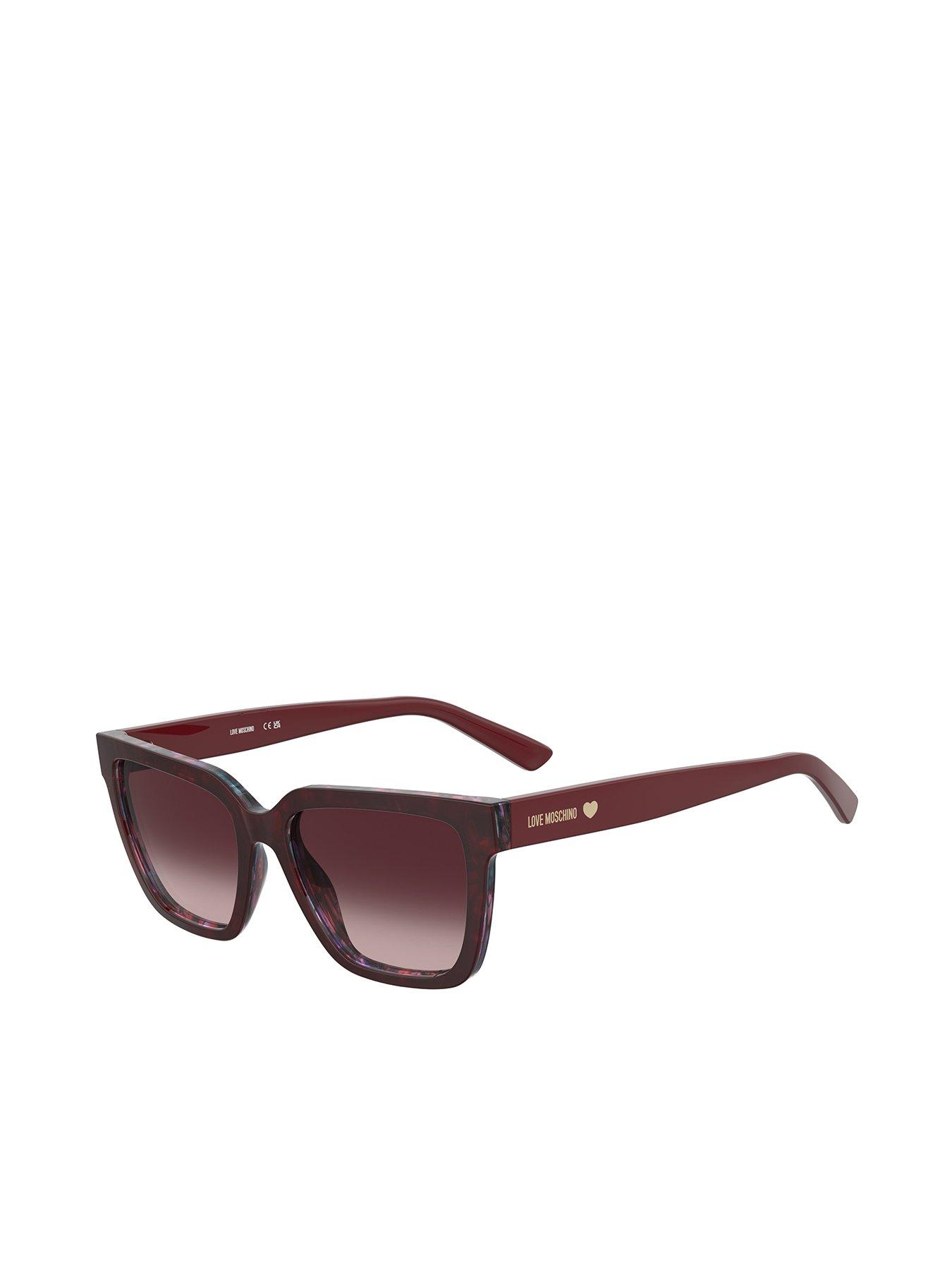 undefined Mol087/S Acetate Sunglasses - Burgundy