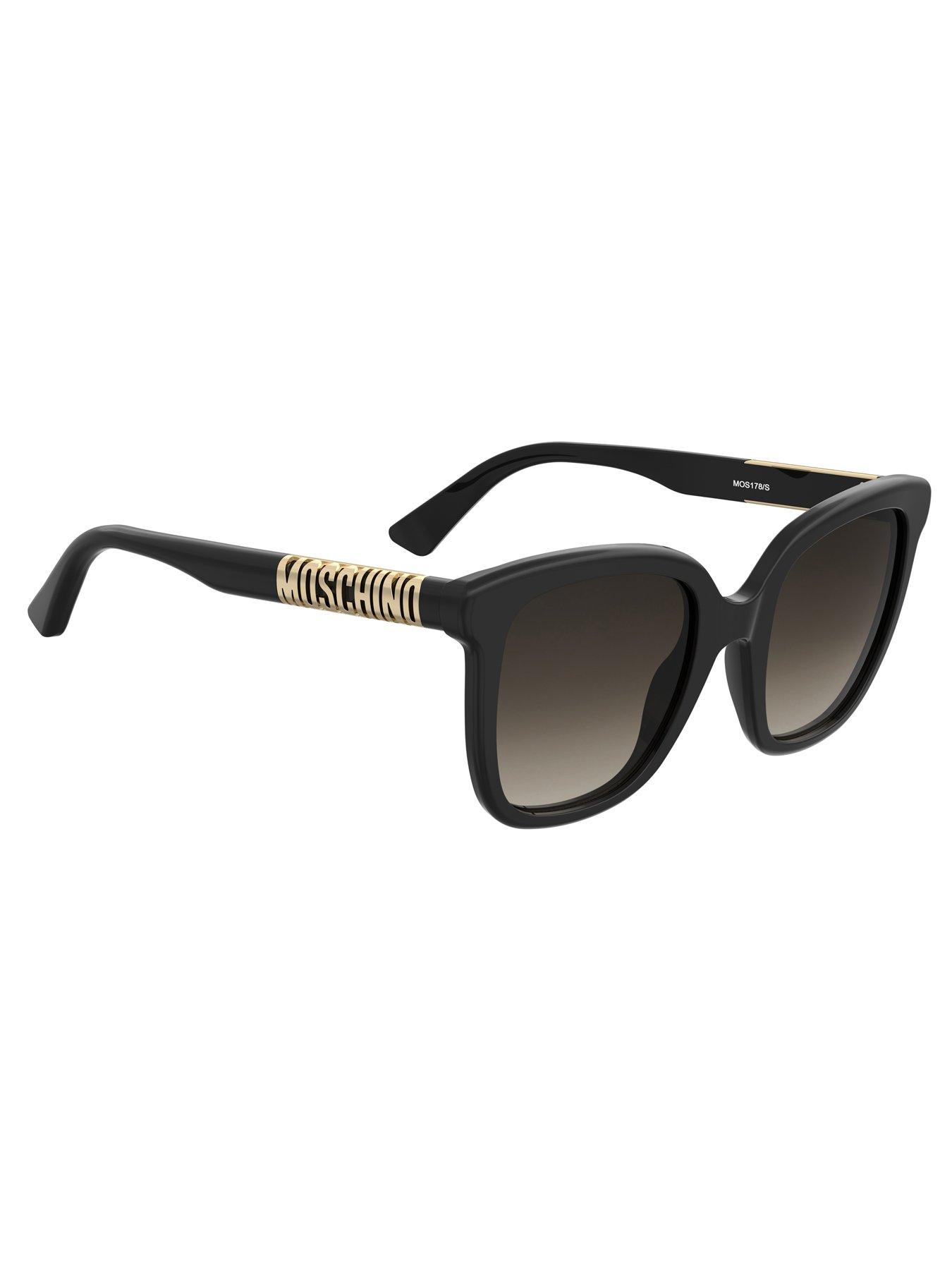 Image 3 of 4 of Moschino Mos178/S Acetate Sunglasses - Black