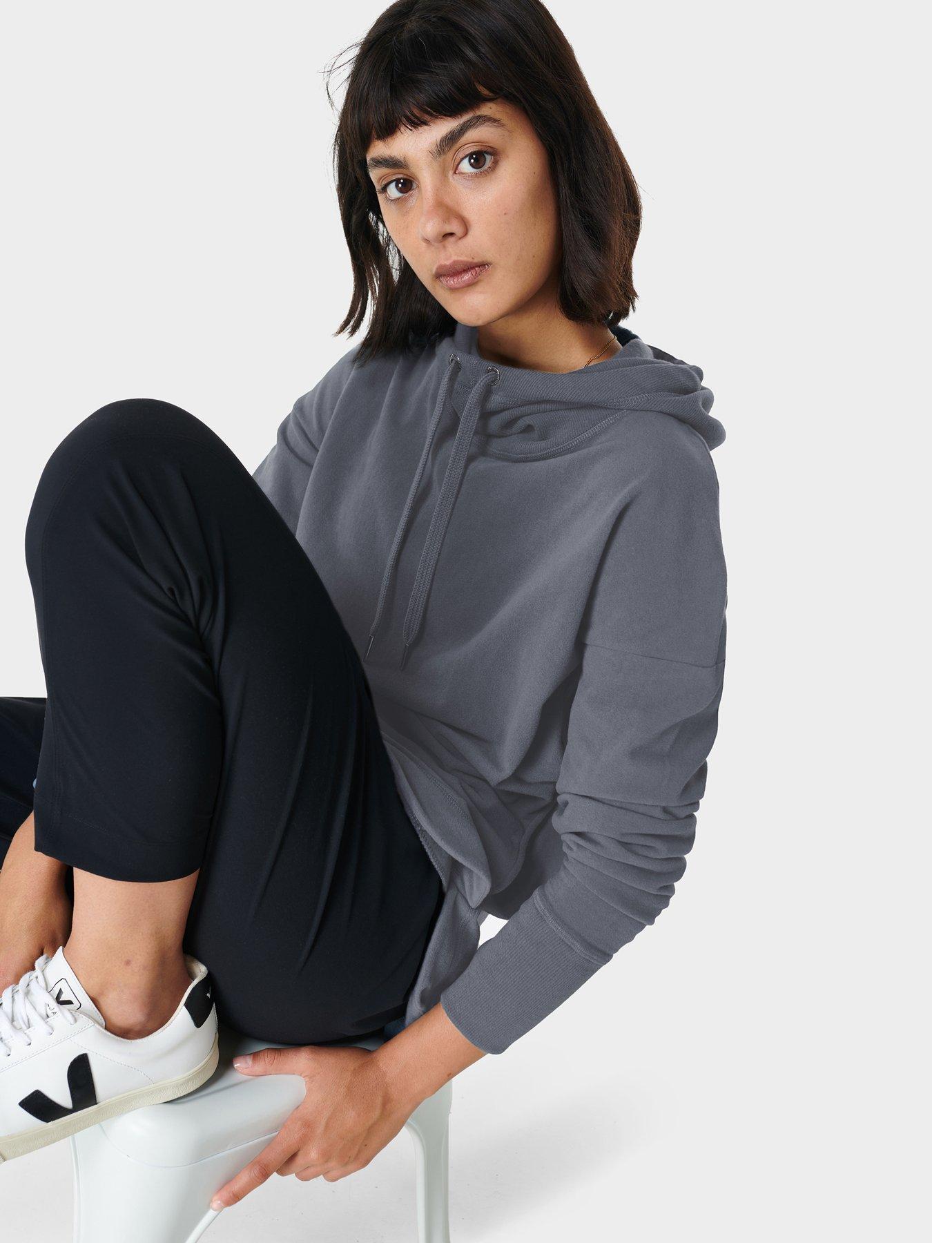 undefined Womens Training Escape Luxe Fleece Hoody - Blue