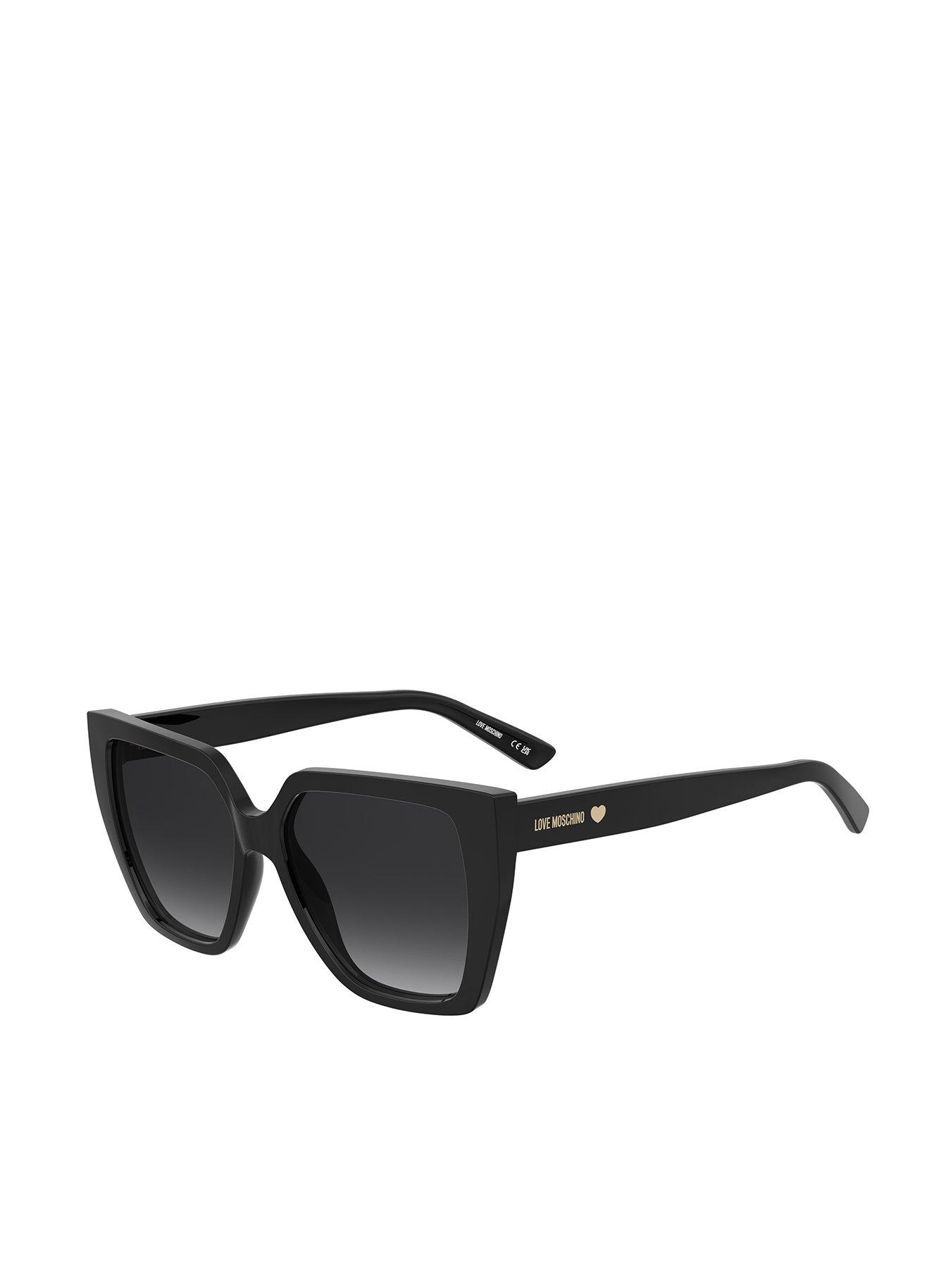 undefined Mol088/S Acetate Sunglasses - Black