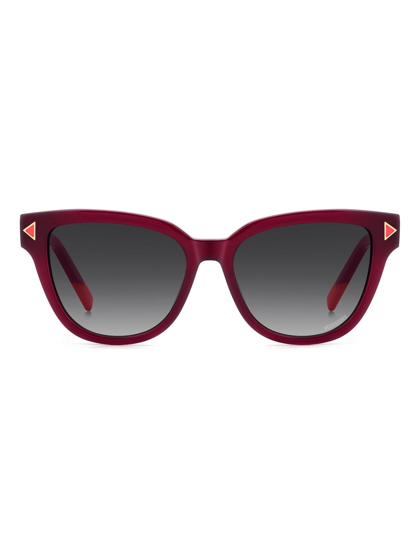 Image 2 of 4 of Missoni 0237/S Acetate Sunglasses - Burgundy