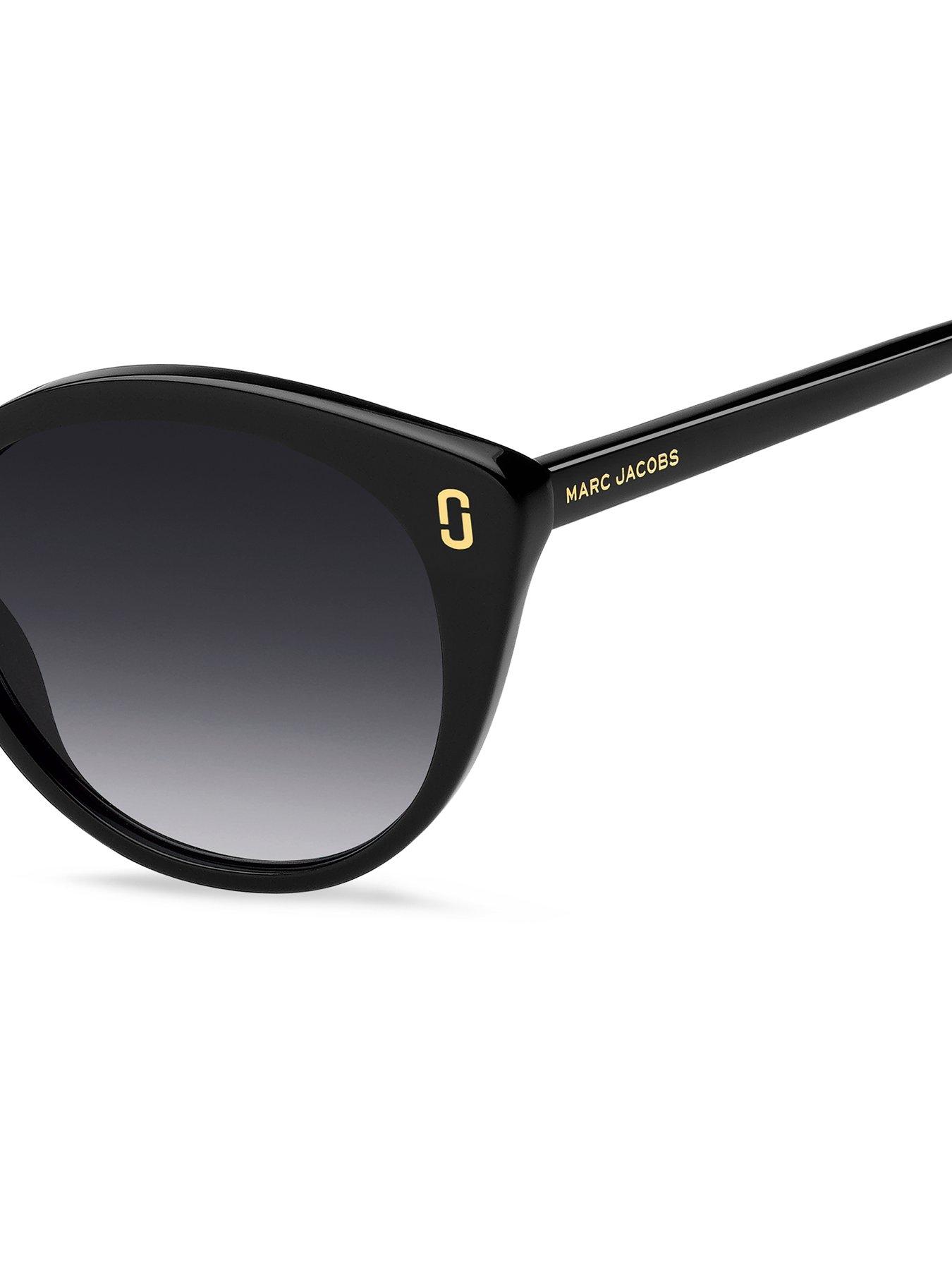 Image 4 of 4 of MARC JACOBS 1120/S Acetate Sunglasses - Black