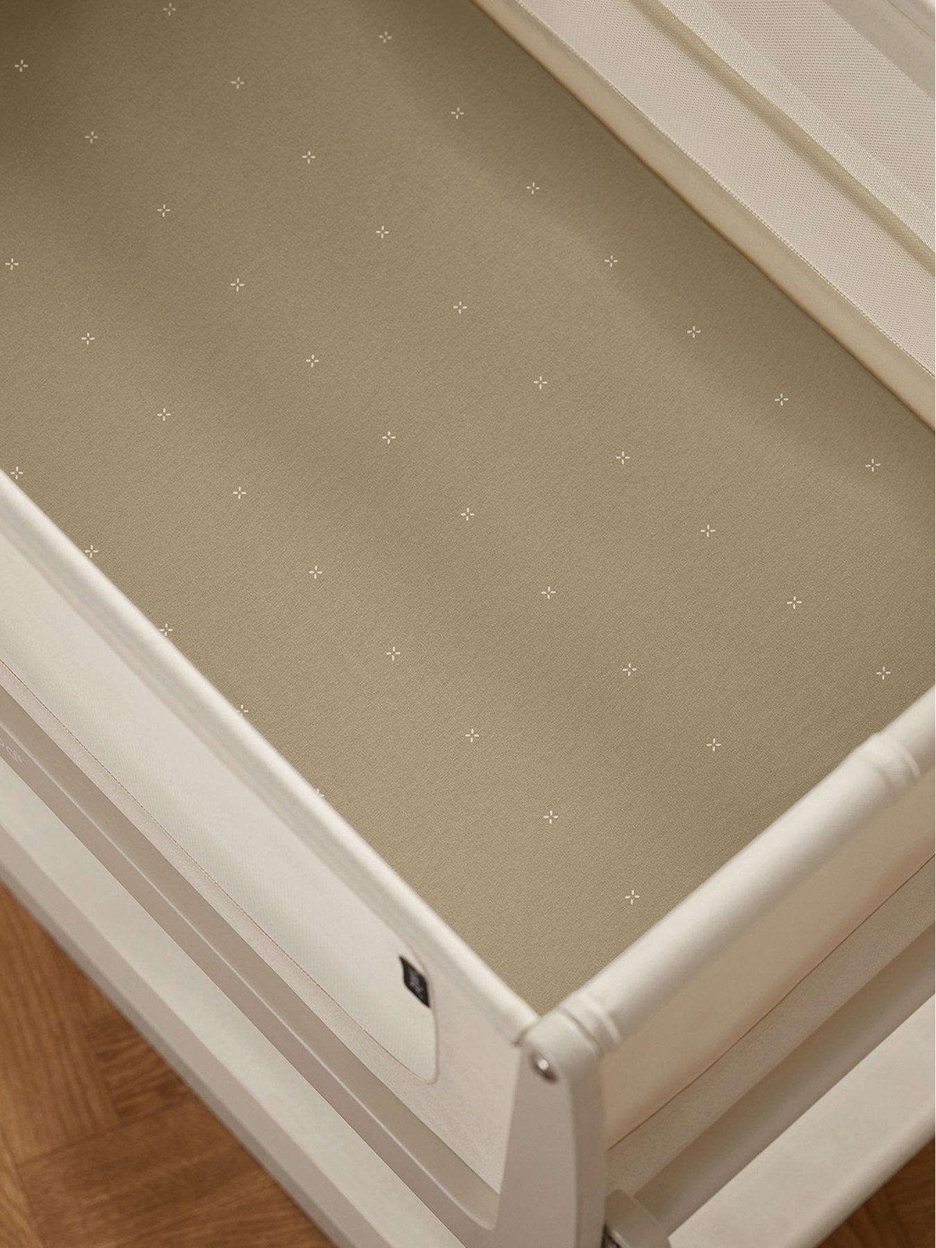 Snuz Snüz Twin Pack Crib Sheets - Sage/Cross