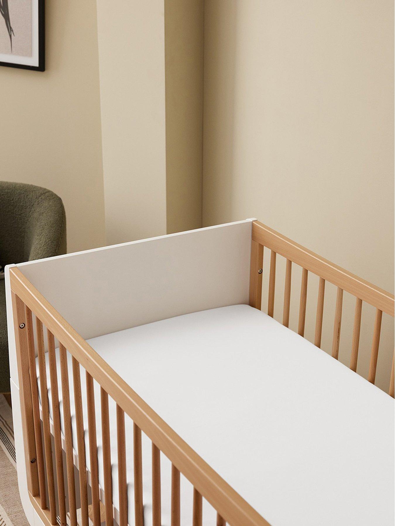 Snuz Snüz Twin Pack Cot Bed Sheets - White