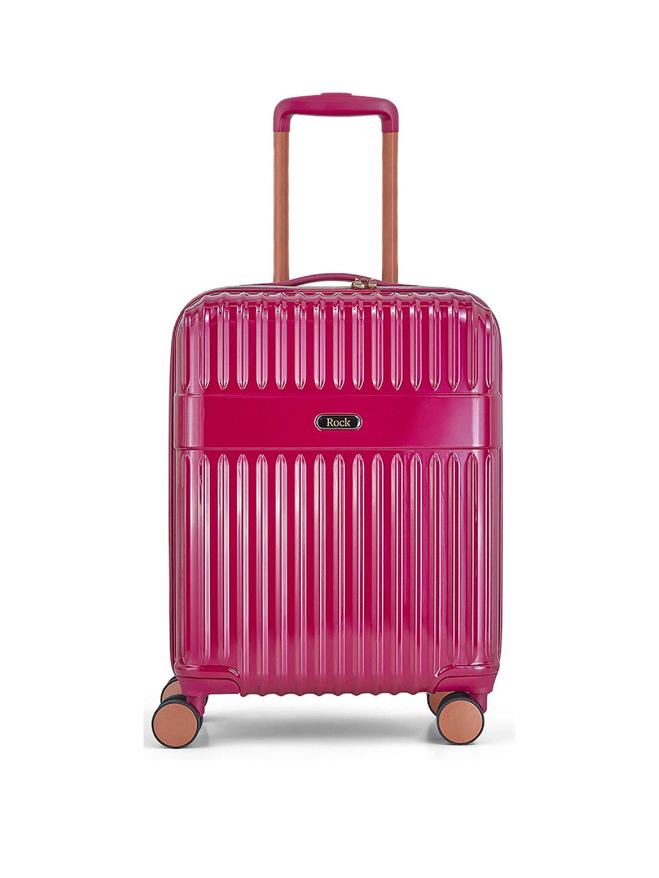 Image 2 of 5 of Rock Luggage Selene Pink Cabin Case