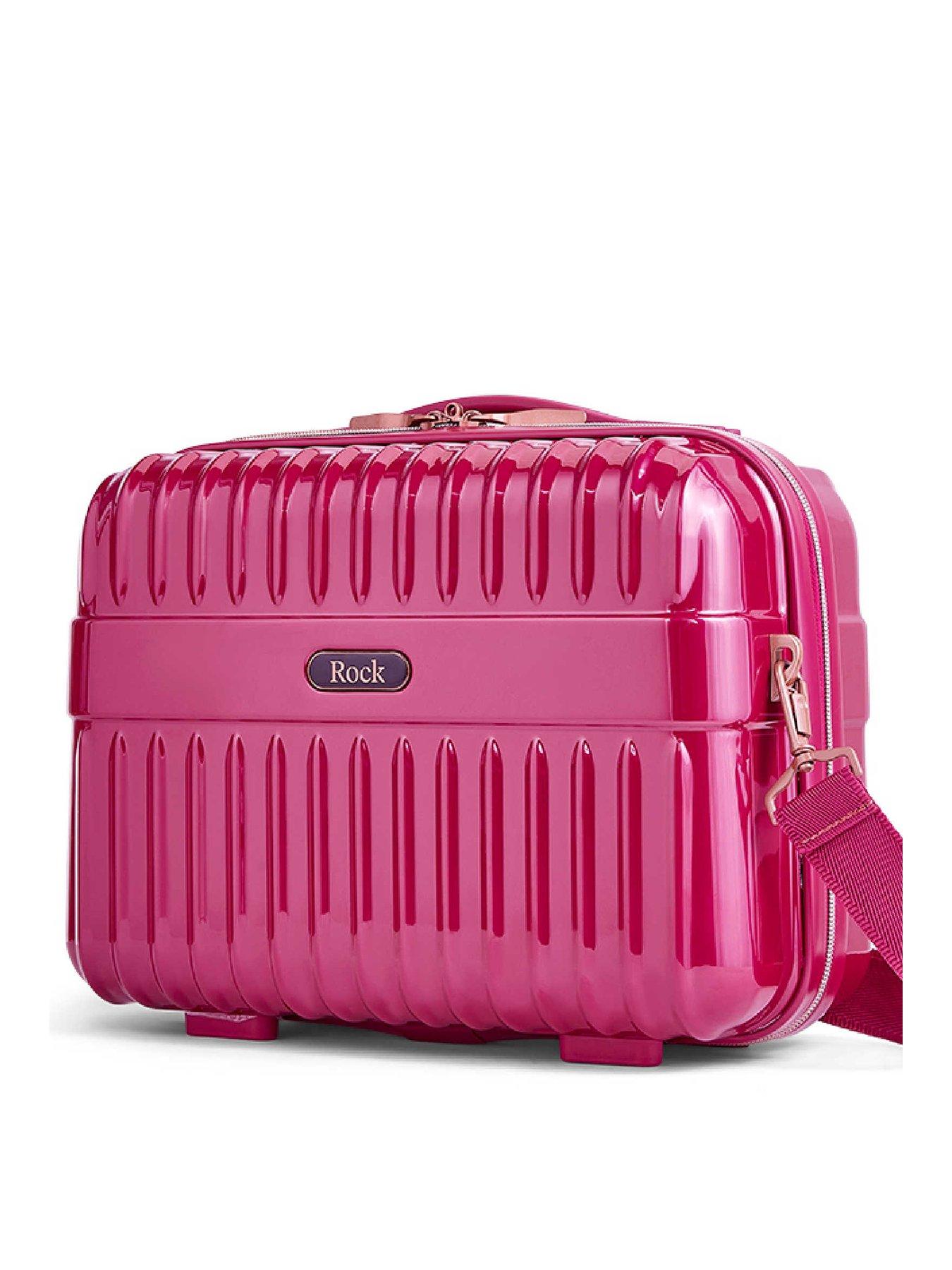 Rock Luggage Selene Pink Vanity Case Very