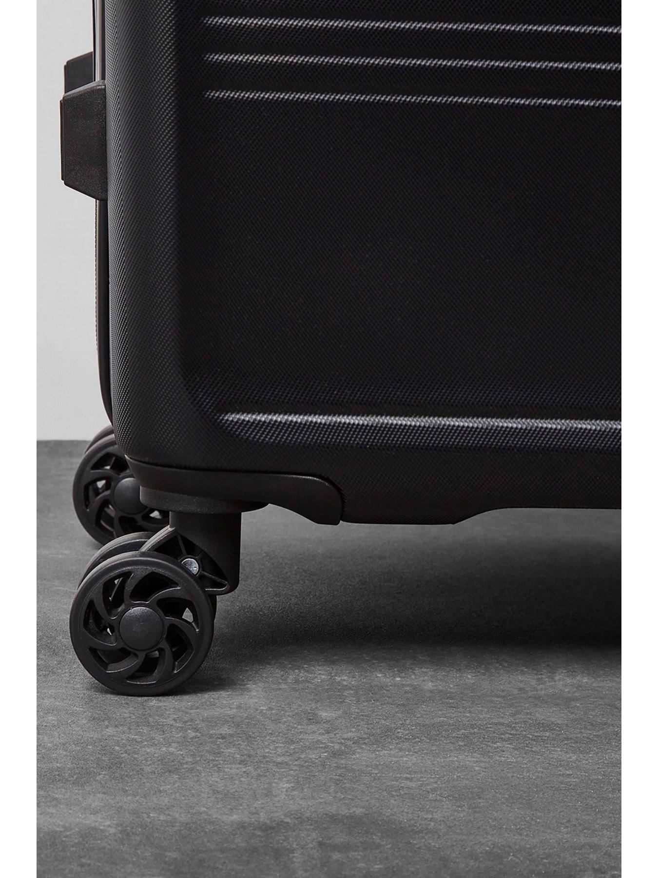 Image 3 of 4 of Rock Luggage Lincoln Black Large Suitcase