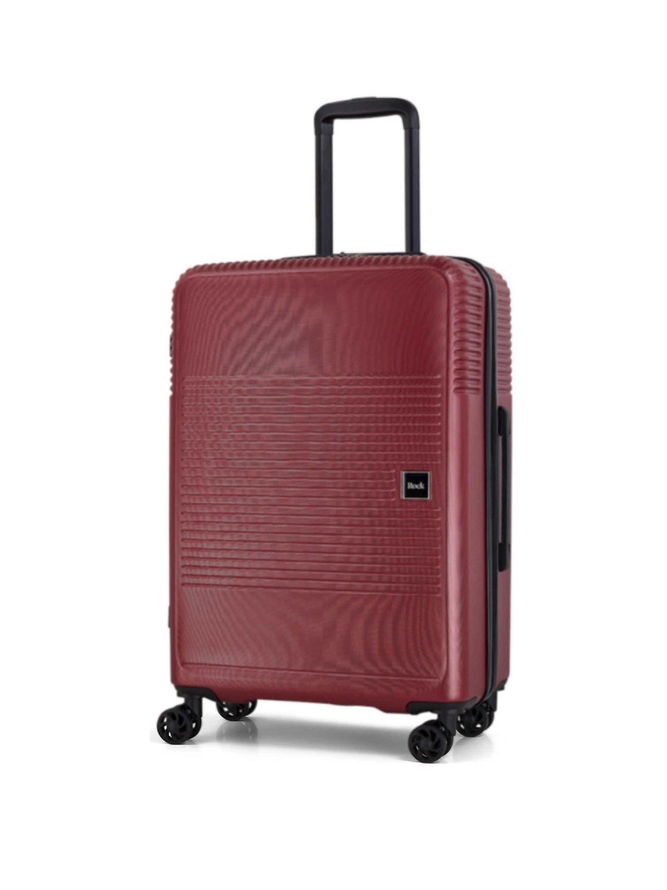 undefined Lincoln Burgundy Medium Suitcase