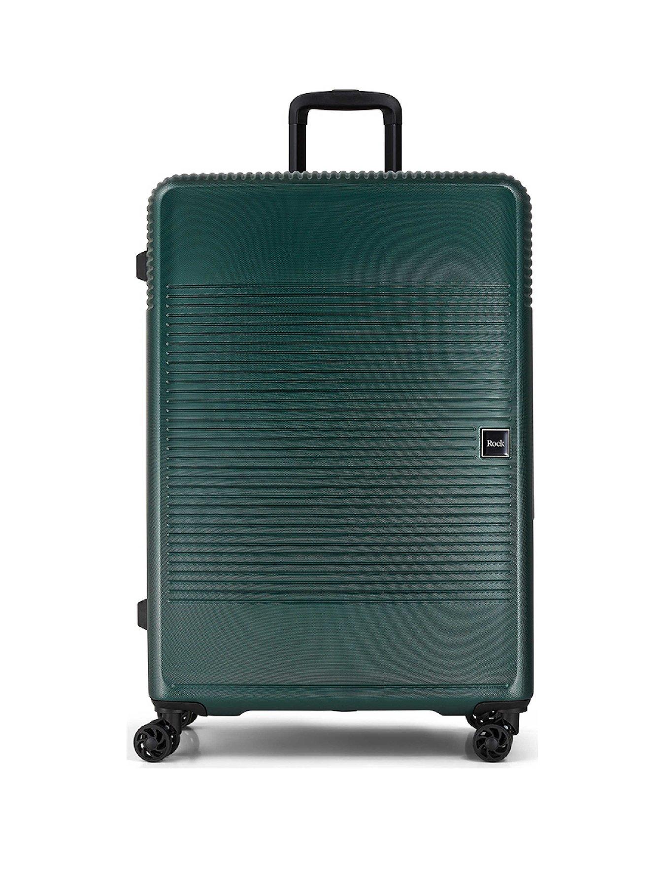 Image 2 of 4 of Rock Luggage Lincoln Green Large Suitcase