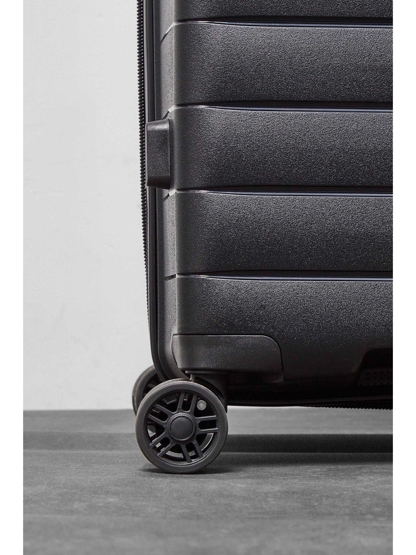 Image 3 of 6 of Rock Luggage Palma Large Suitcase - Black