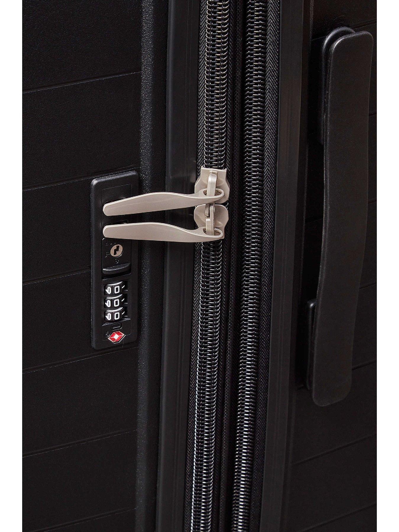 Image 6 of 6 of Rock Luggage Palma Large Suitcase - Black