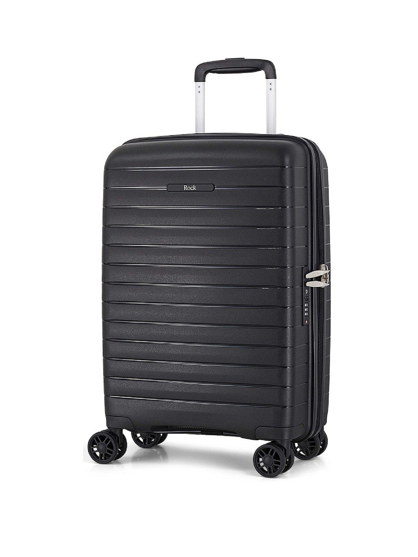 Image 1 of 6 of Rock Luggage Palma Cabin Case - Black&nbsp;