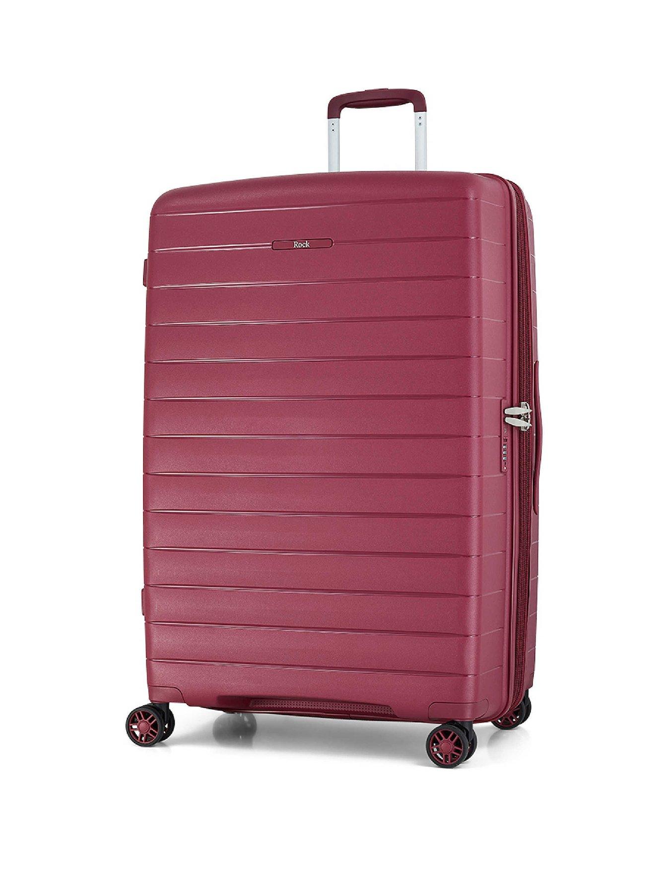 undefined Palma Large Suitcase - Burgundy