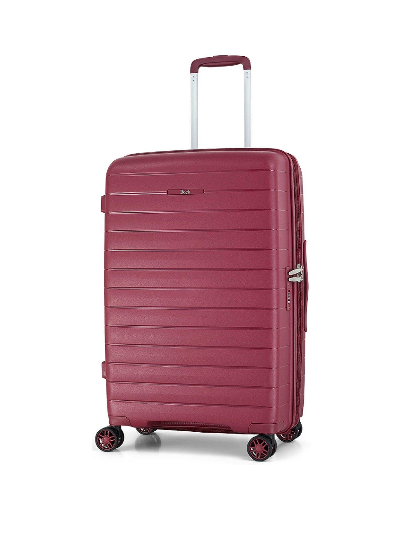 undefined Palma Medium Suitcase - Burgundy