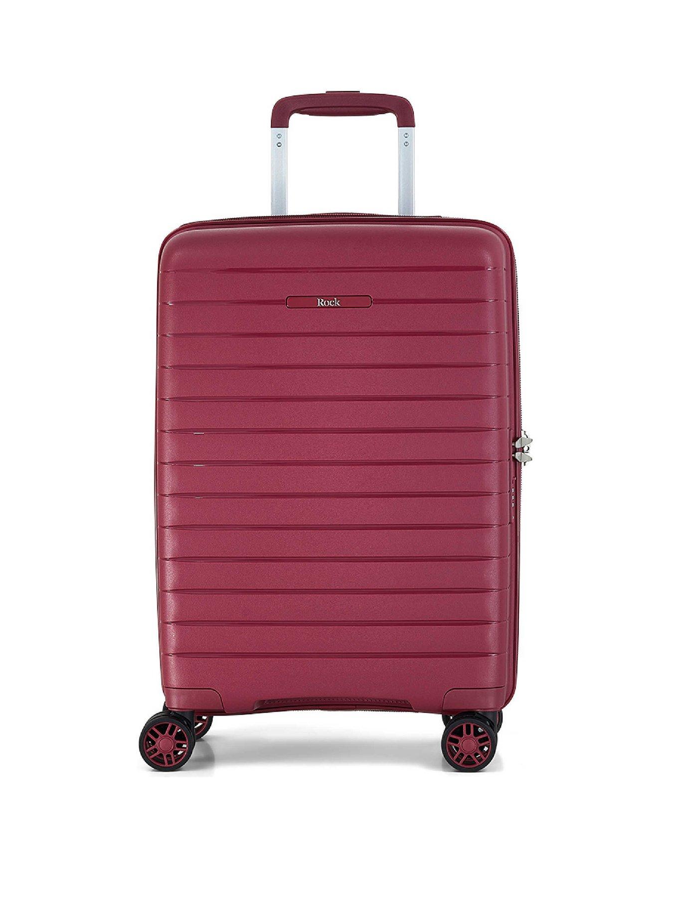 Image 2 of 5 of Rock Luggage Palma Cabin Case - Burgundy&nbsp;
