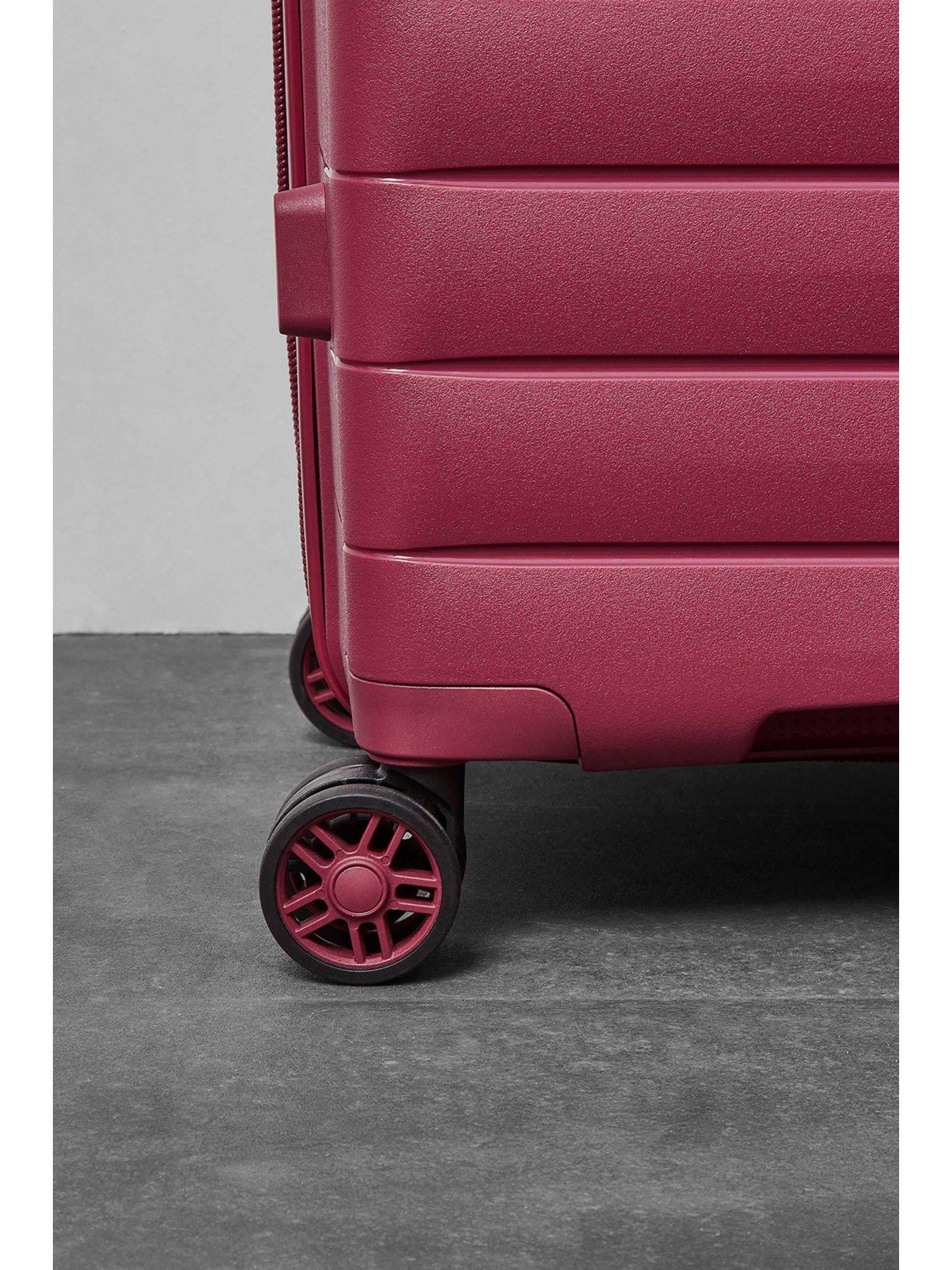 Image 3 of 5 of Rock Luggage Palma Cabin Case - Burgundy&nbsp;