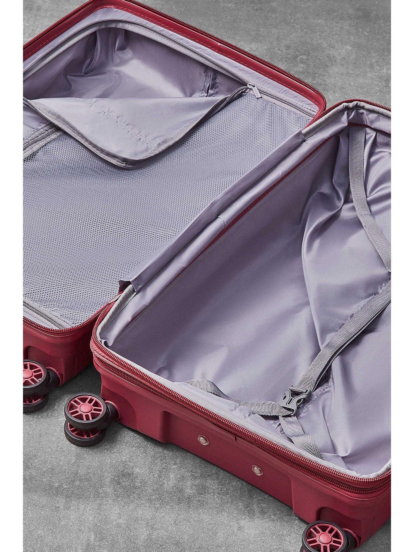 Image 4 of 5 of Rock Luggage Palma Cabin Case - Burgundy&nbsp;