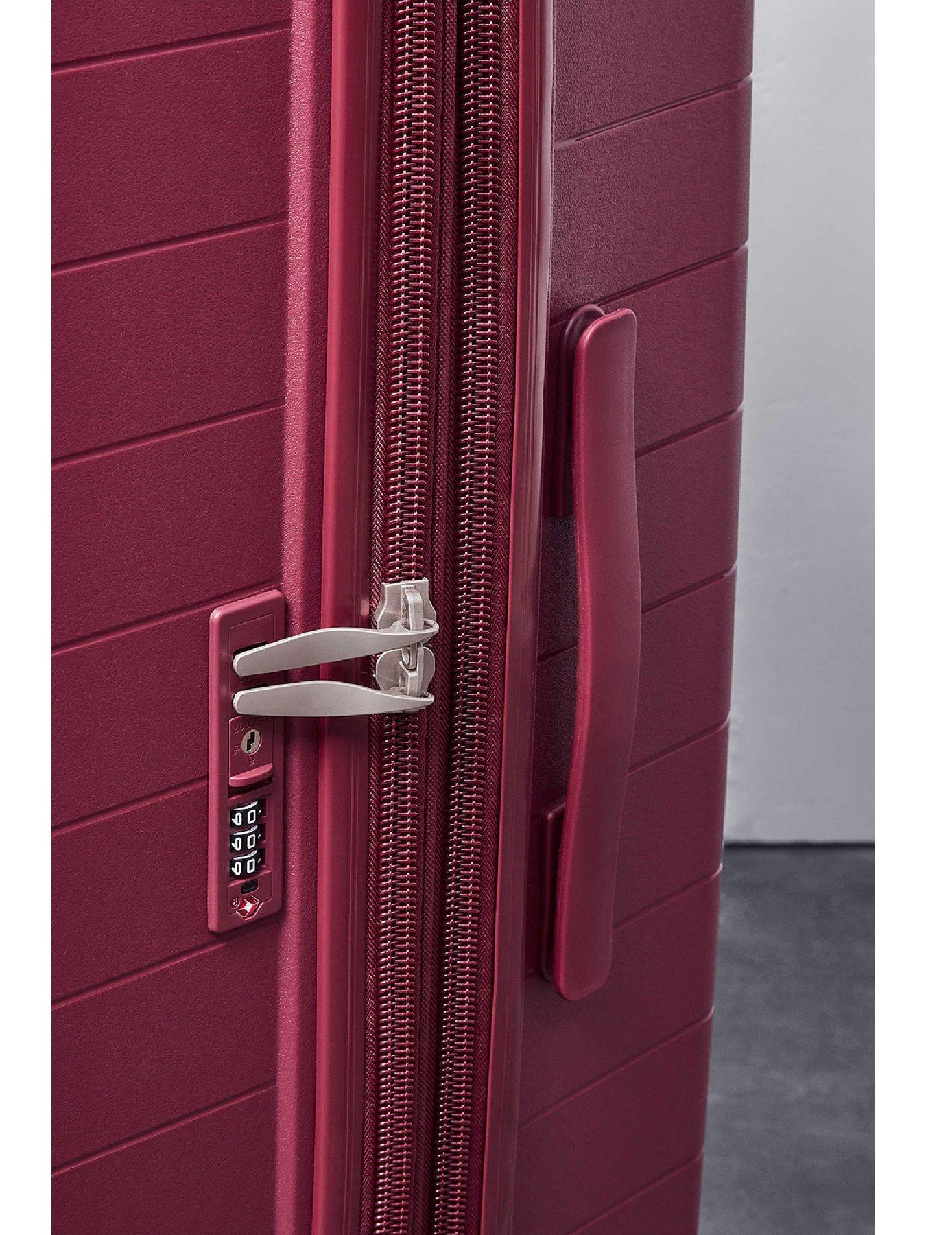 Image 5 of 5 of Rock Luggage Palma Cabin Case - Burgundy&nbsp;
