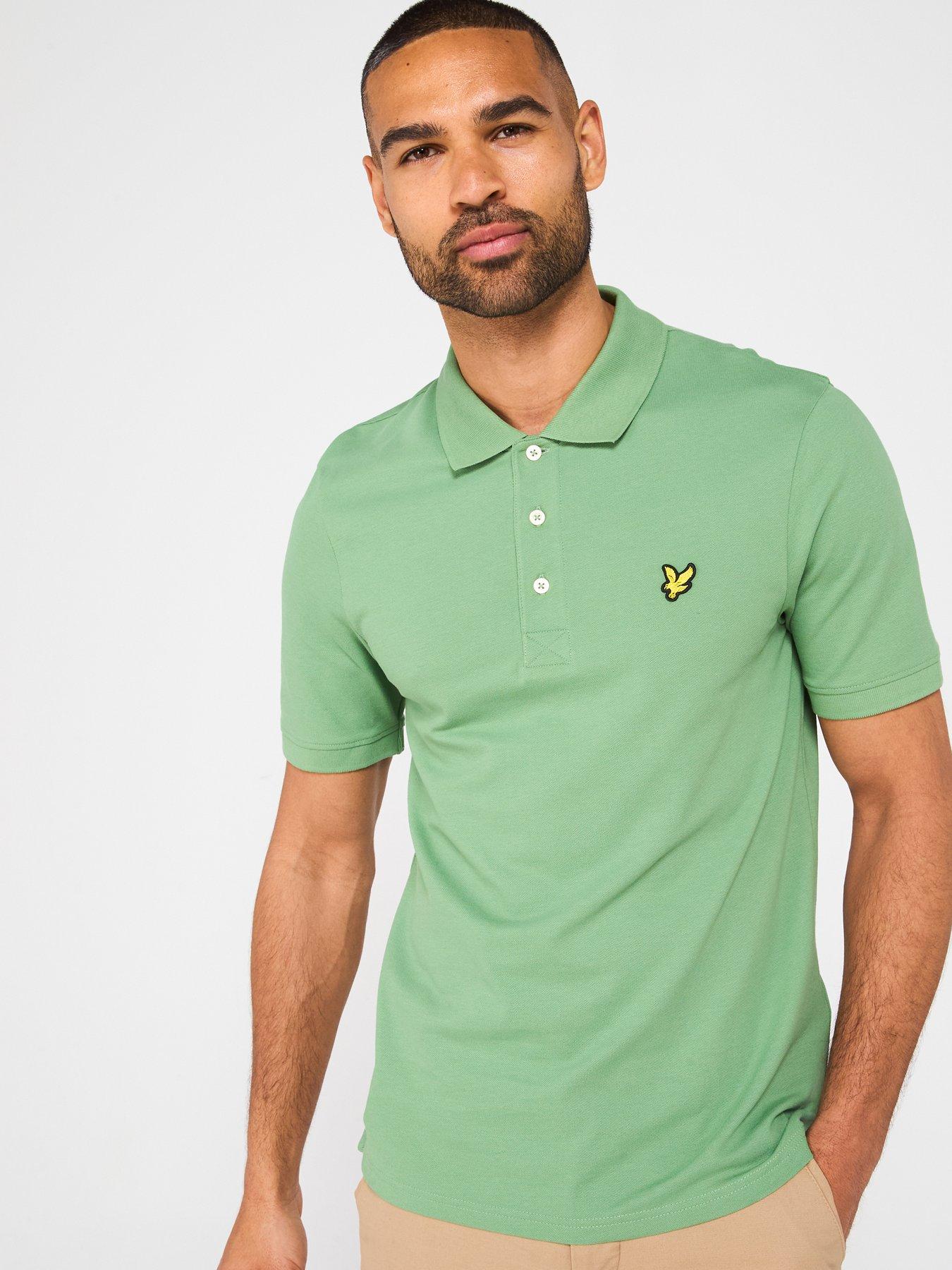 undefined Plain Polo Shirt - Green