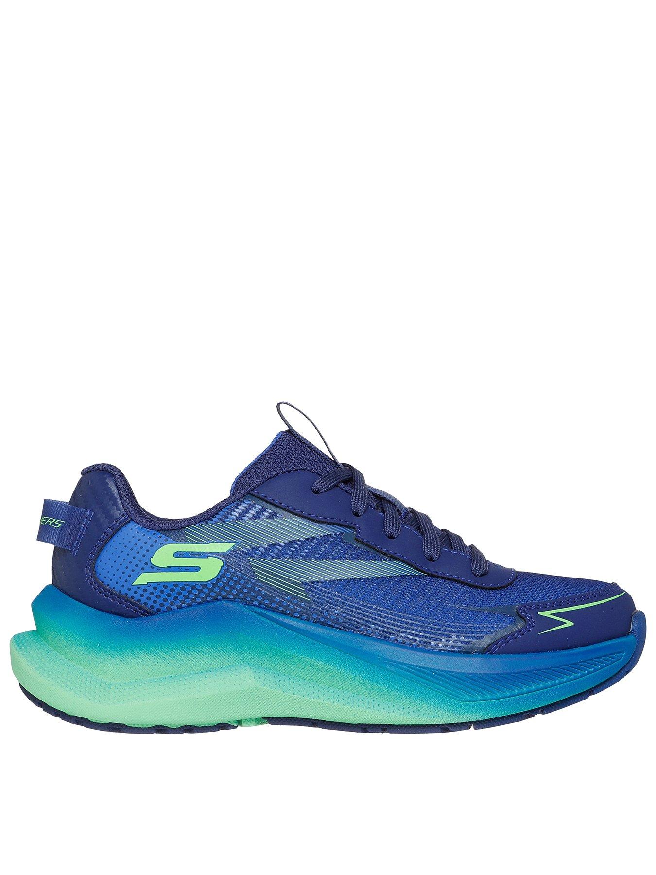 Skechers Kids Max Cushioning Ascender Stable Pacer Trainer - Navy