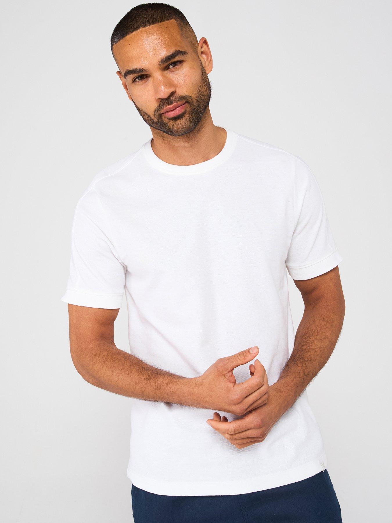 undefined Panelled T-Shirt - White