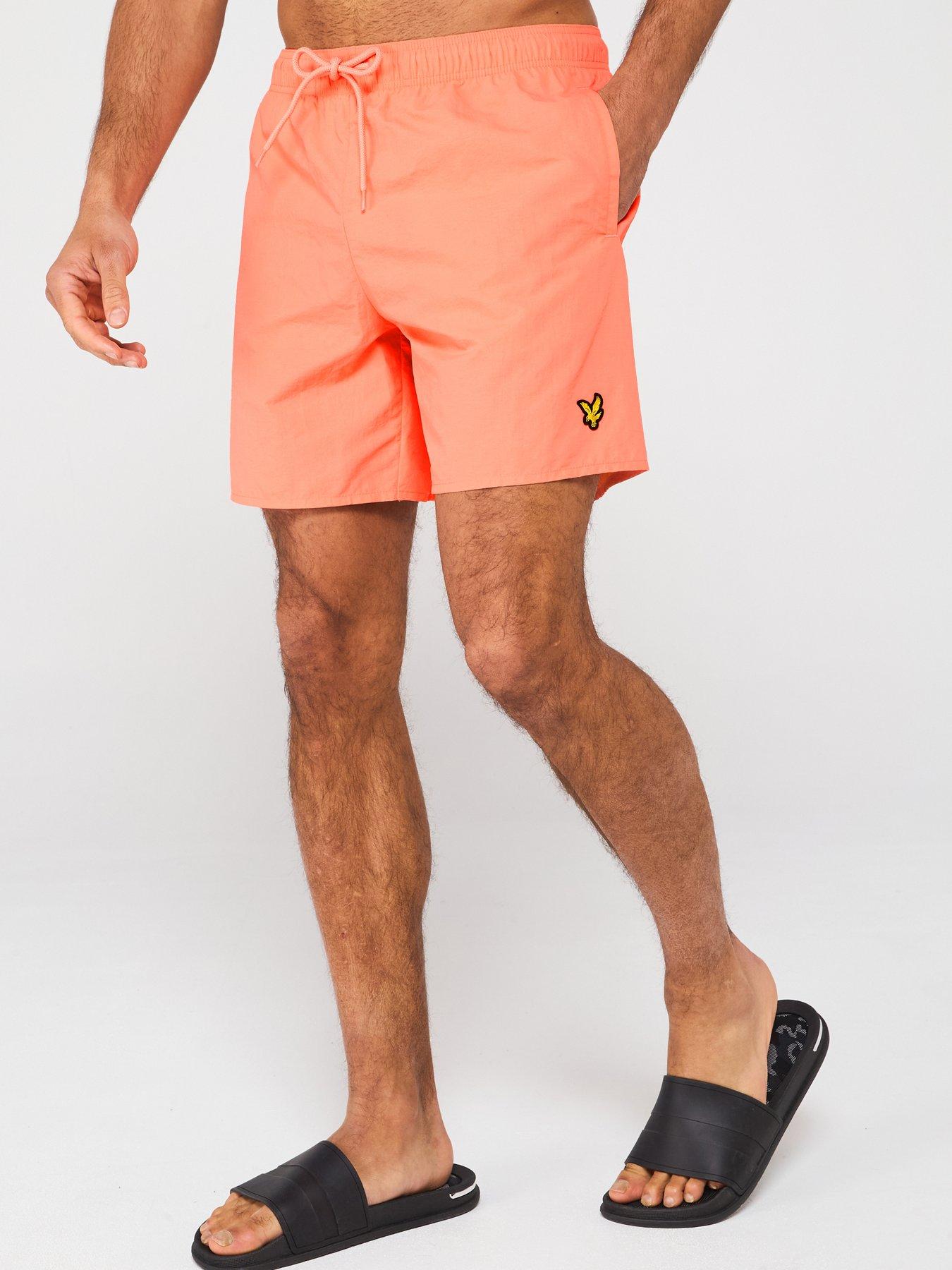 undefined Logo Swim Shorts - Light Red