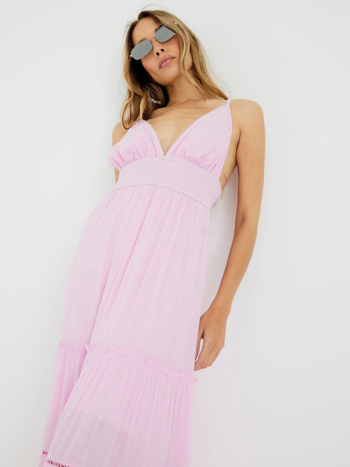 River Island Pink Maxi Dress Pink River Island Going Out Dresses Evening  Dresses Ladies