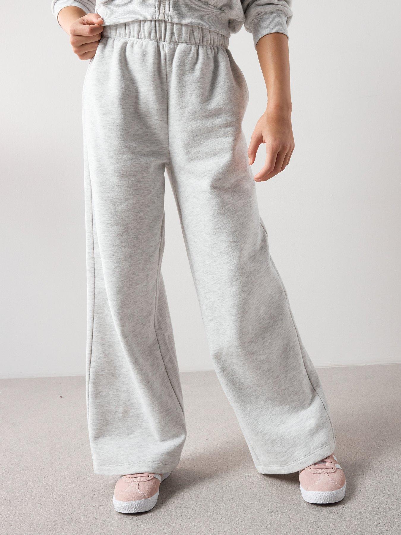 The Very Collection Wide Leg Joggers - Grey