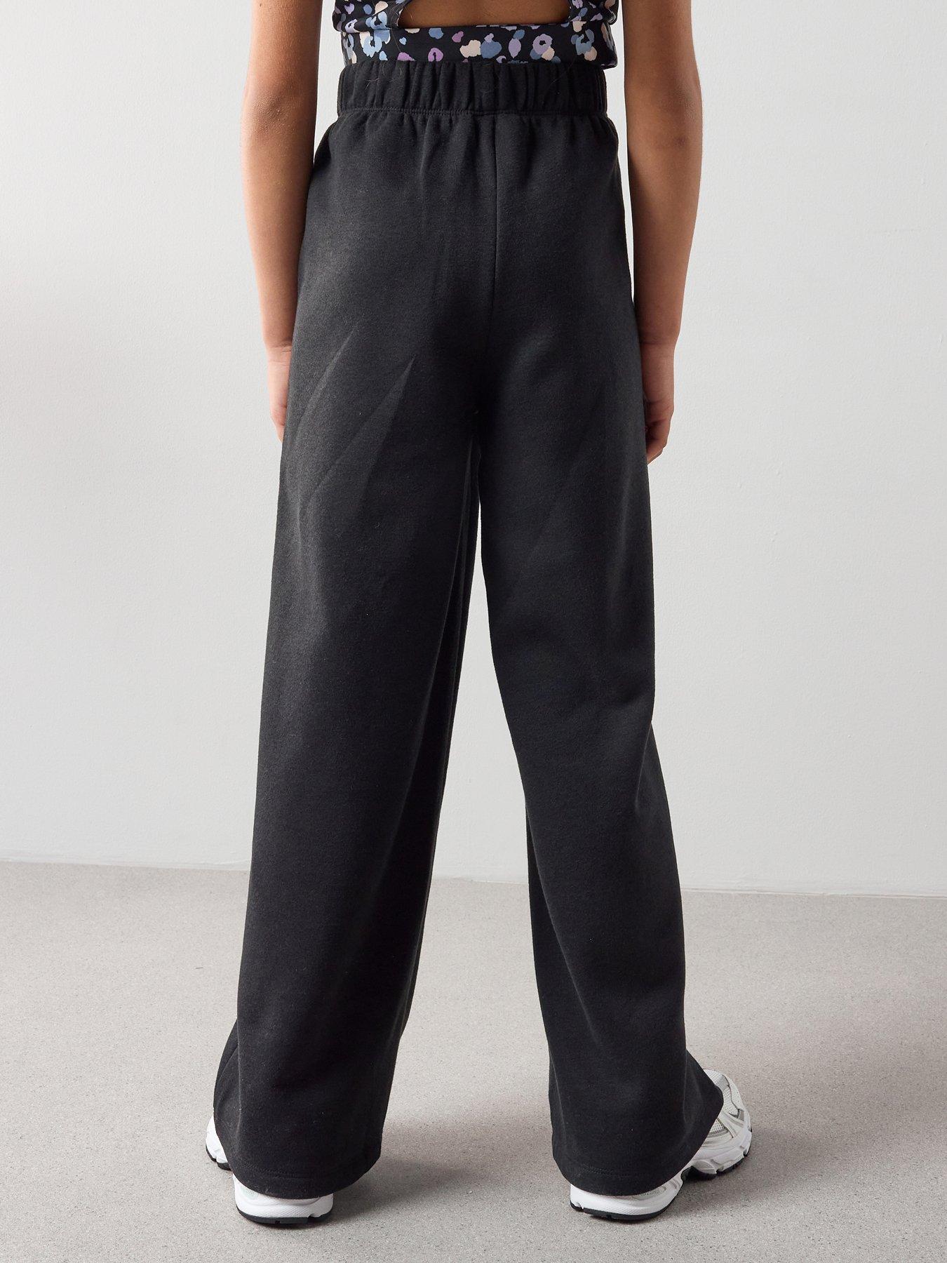 Image 2 of 7 of The Very Collection Wide Leg Joggers - Black