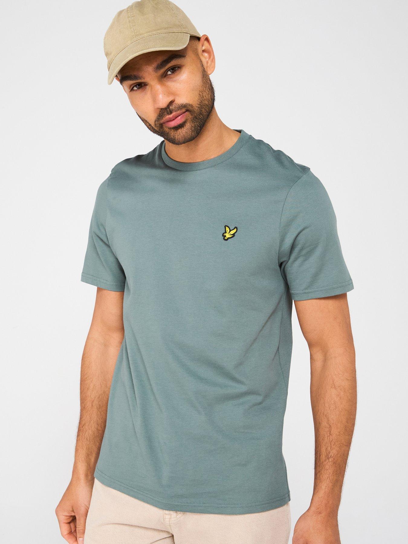 undefined Plain T-Shirt - Green