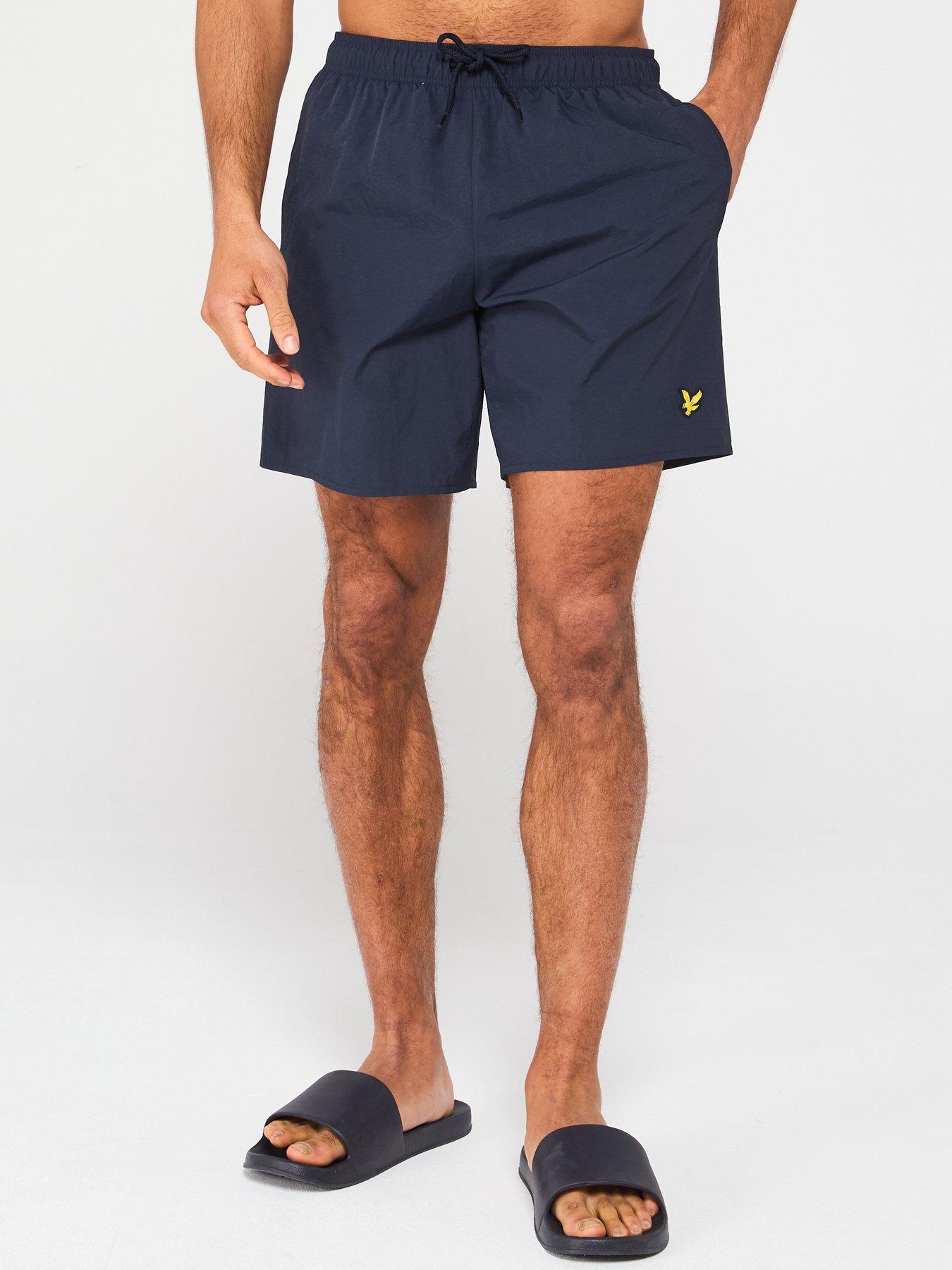 undefined Plain Swim Short - Navy