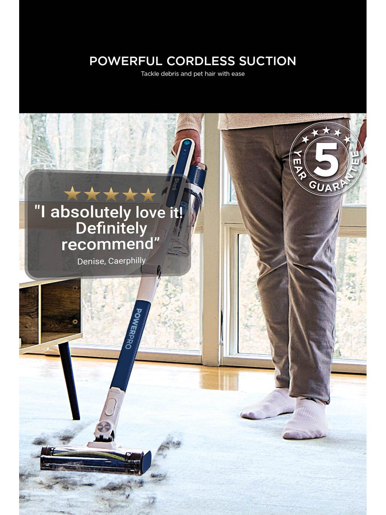 Image 2 of 8 of Shark PowerPro Cordless Stick Vacuum, with Anti Hair Wrap &amp; Floor Detect -&nbsp;IZ380UK