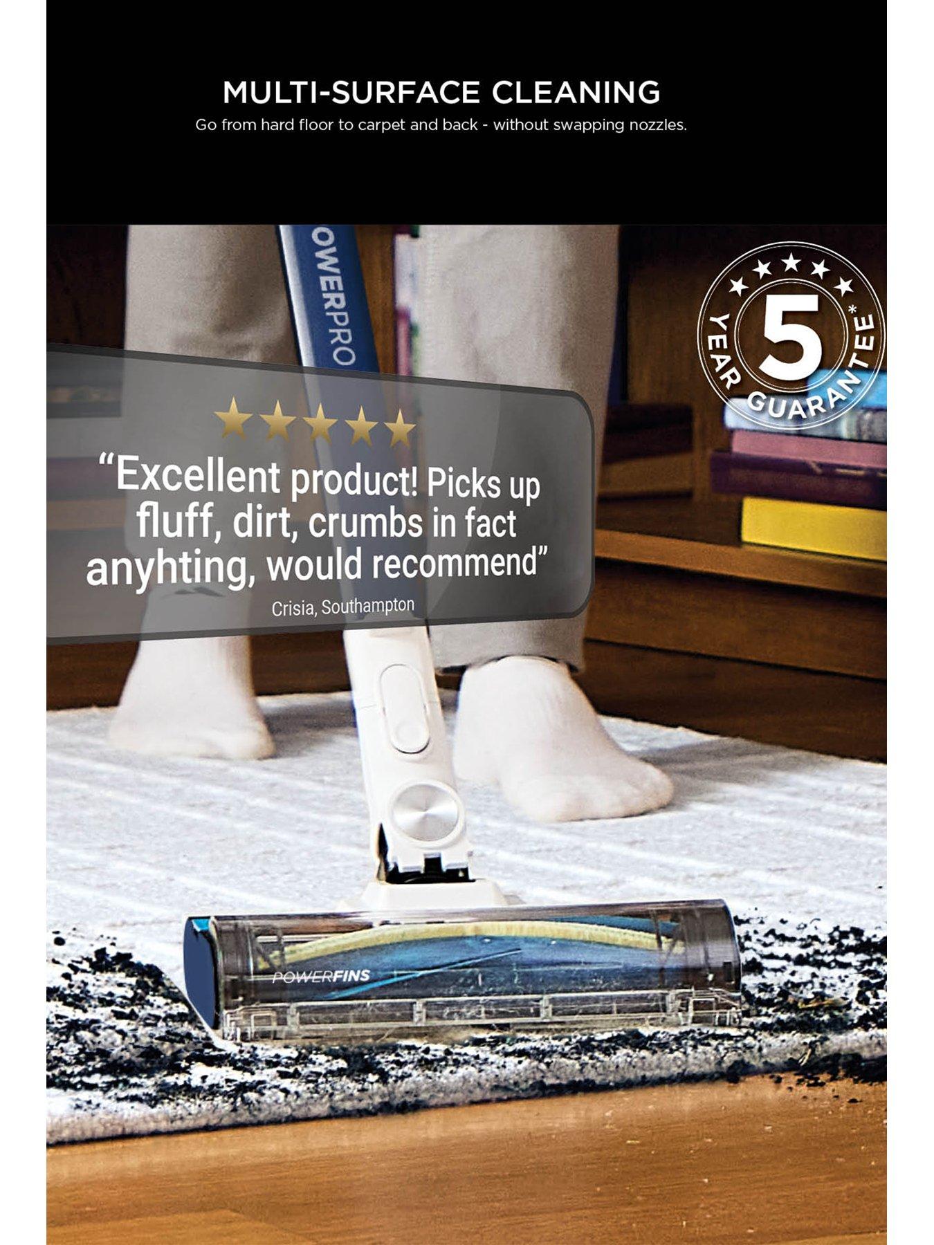 Image 4 of 8 of Shark PowerPro Cordless Stick Vacuum, with Anti Hair Wrap &amp; Floor Detect -&nbsp;IZ380UK