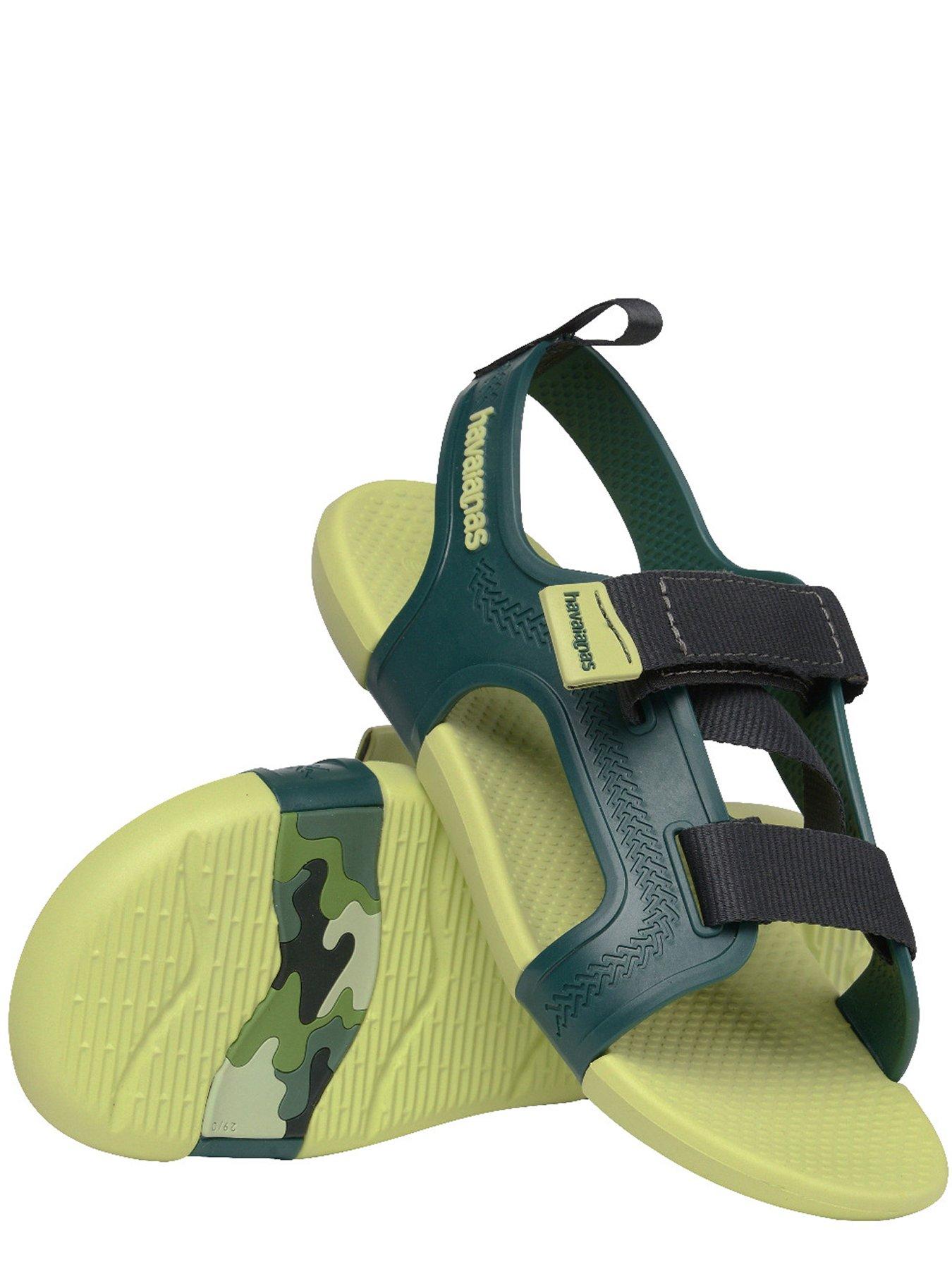 Image 4 of 5 of Havaianas Kids Play Active Sandals - Green