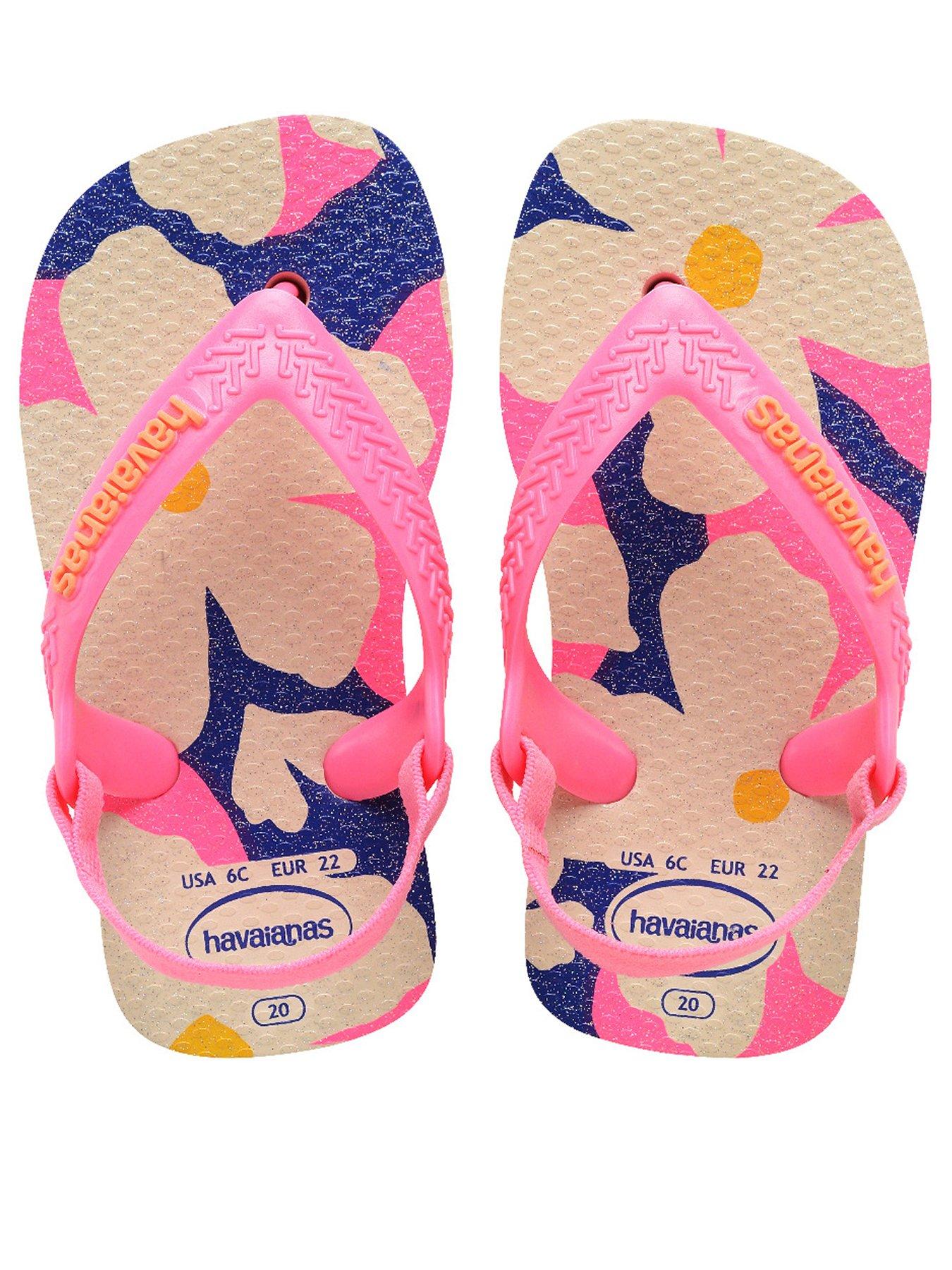 undefined Baby Mini Me Flip Flops - Pink