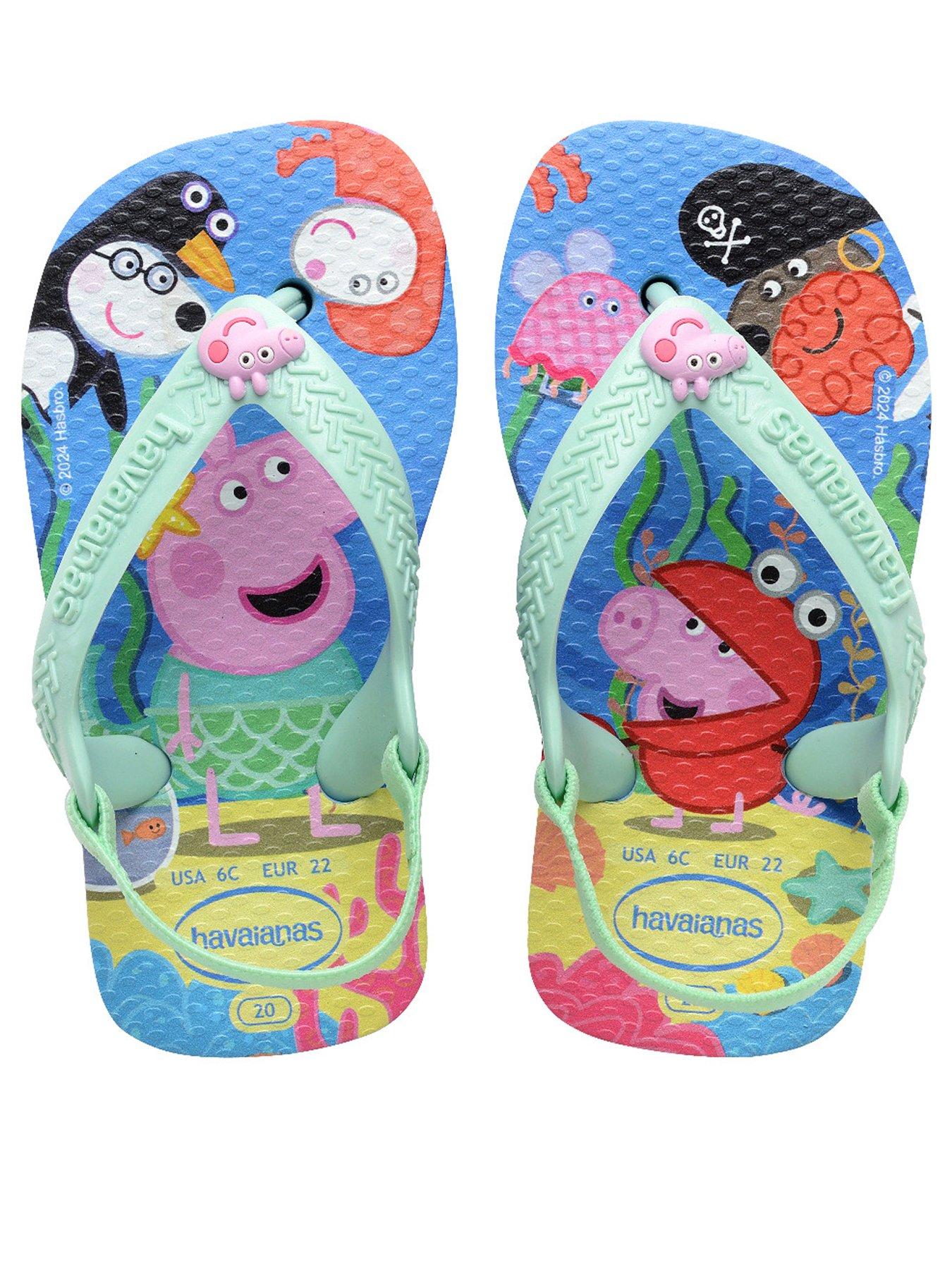 undefined Baby Peppa Pig Flip Flop - Blue