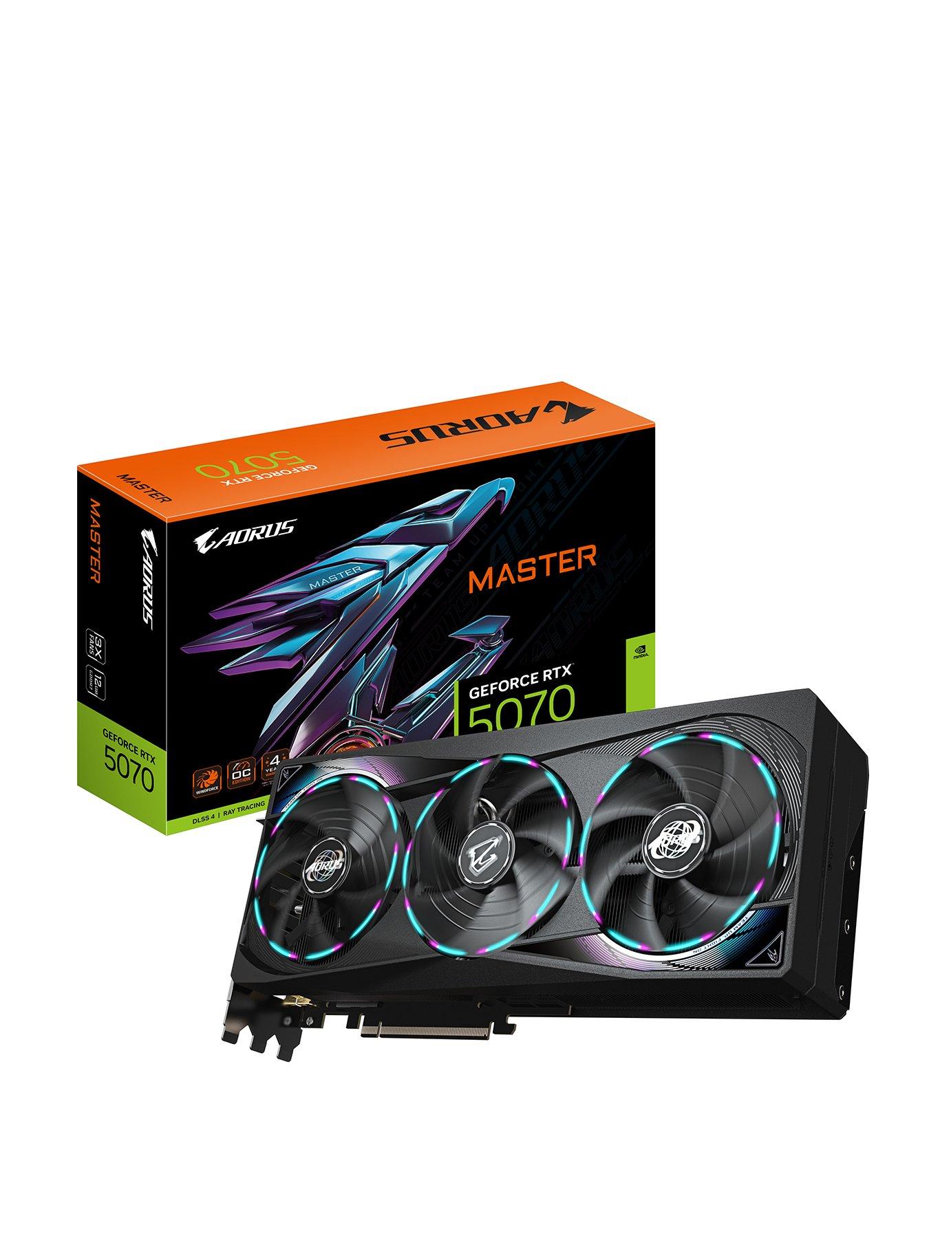 Image 1 of 7 of GIGABYTE GeForce RTX 5070 AORUS MASTER 12GB Graphics Card