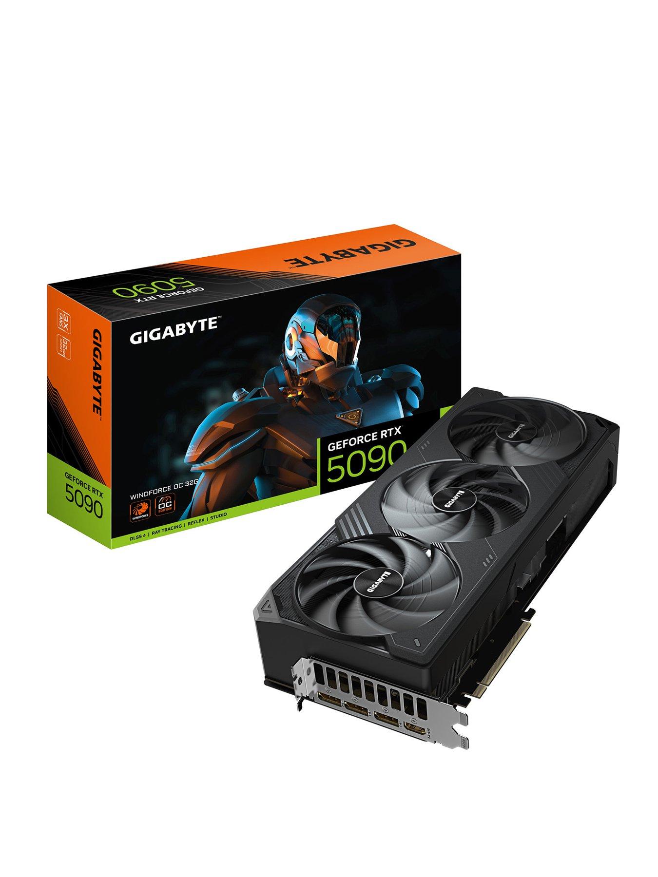 Image 1 of 7 of GIGABYTE GeForce RTX 5090 Windforce Overclocked 32GB Graphics Card