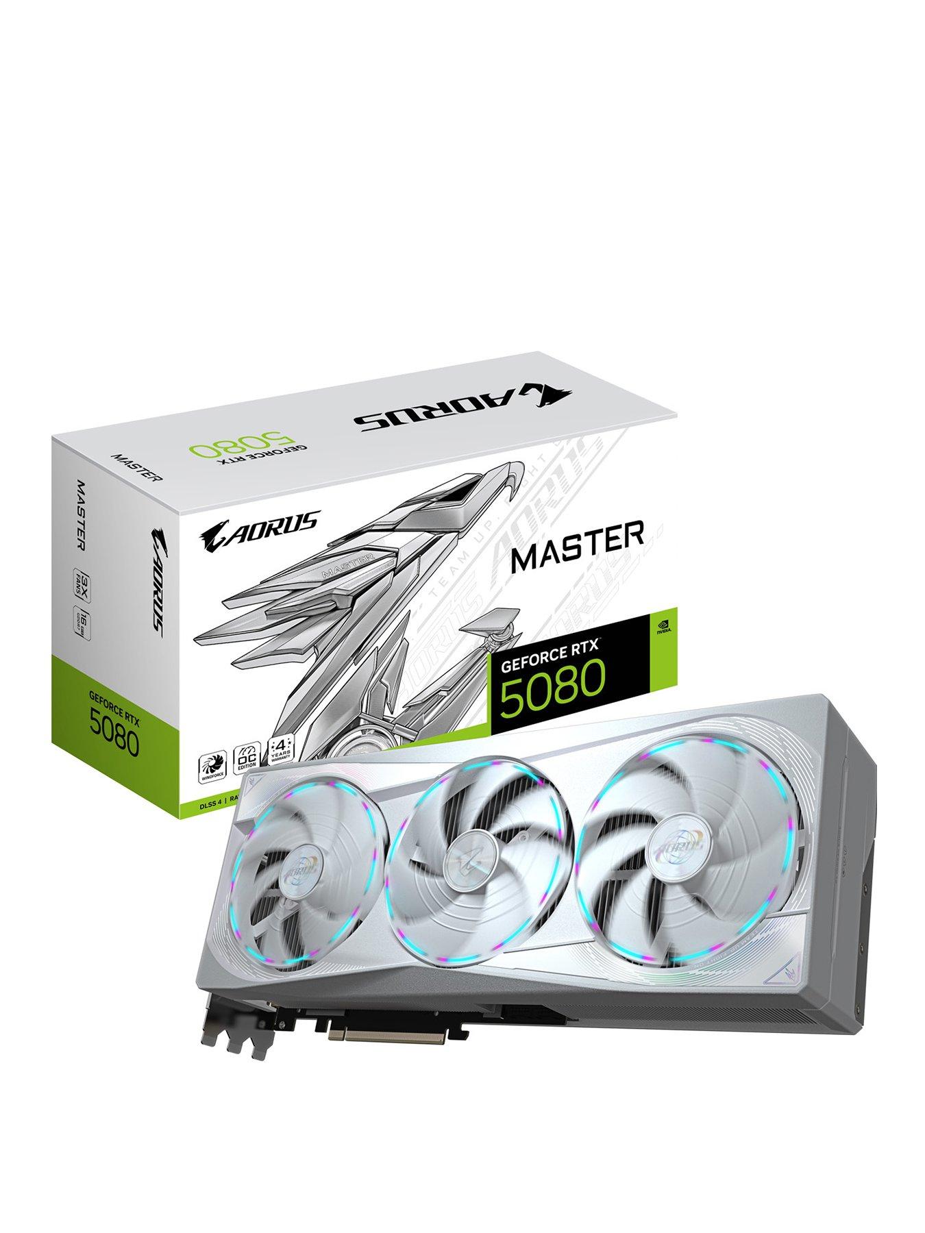 undefined Aorus GeForce RTX 5080 Master Ice 16GB Graphics Card