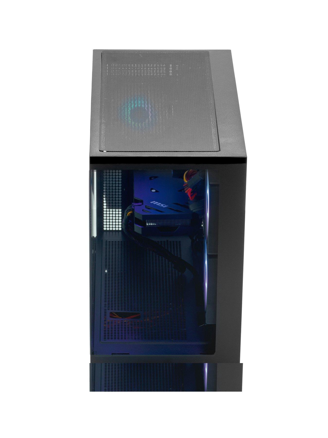 Image 4 of 6 of Stormforce Vortex XR Gaming Desktop - GeForce RTX 5070 - AMD Ryzen 5 - 32GB RAM 1TB SSD - Black