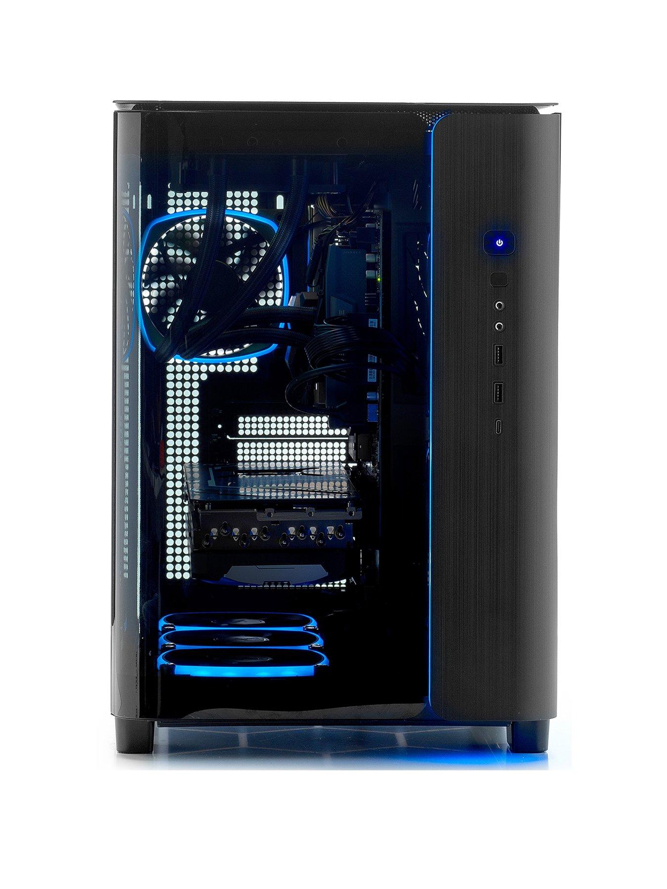 Image 2 of 7 of Stormforce Vortex King 95 Gaming Desktop - GeForce RTX 5080, AMD Ryzen 7, 32GB RAM, 2TB SSD - Black