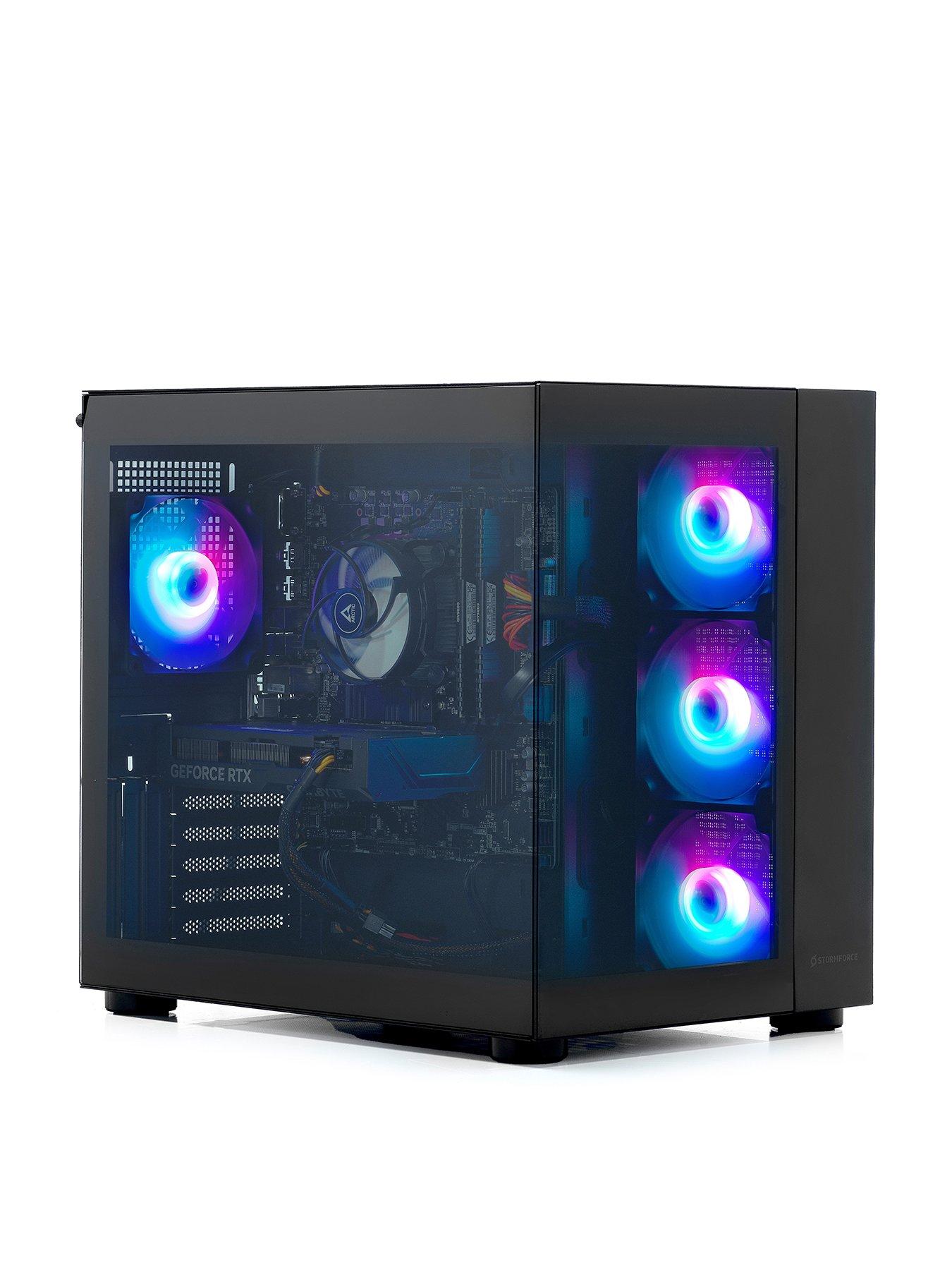 undefined FV150 Gaming Desktop - GeForce RTX 5070 Ti, Intel Core i5, 32GB RAM, 2TB SSD - Black